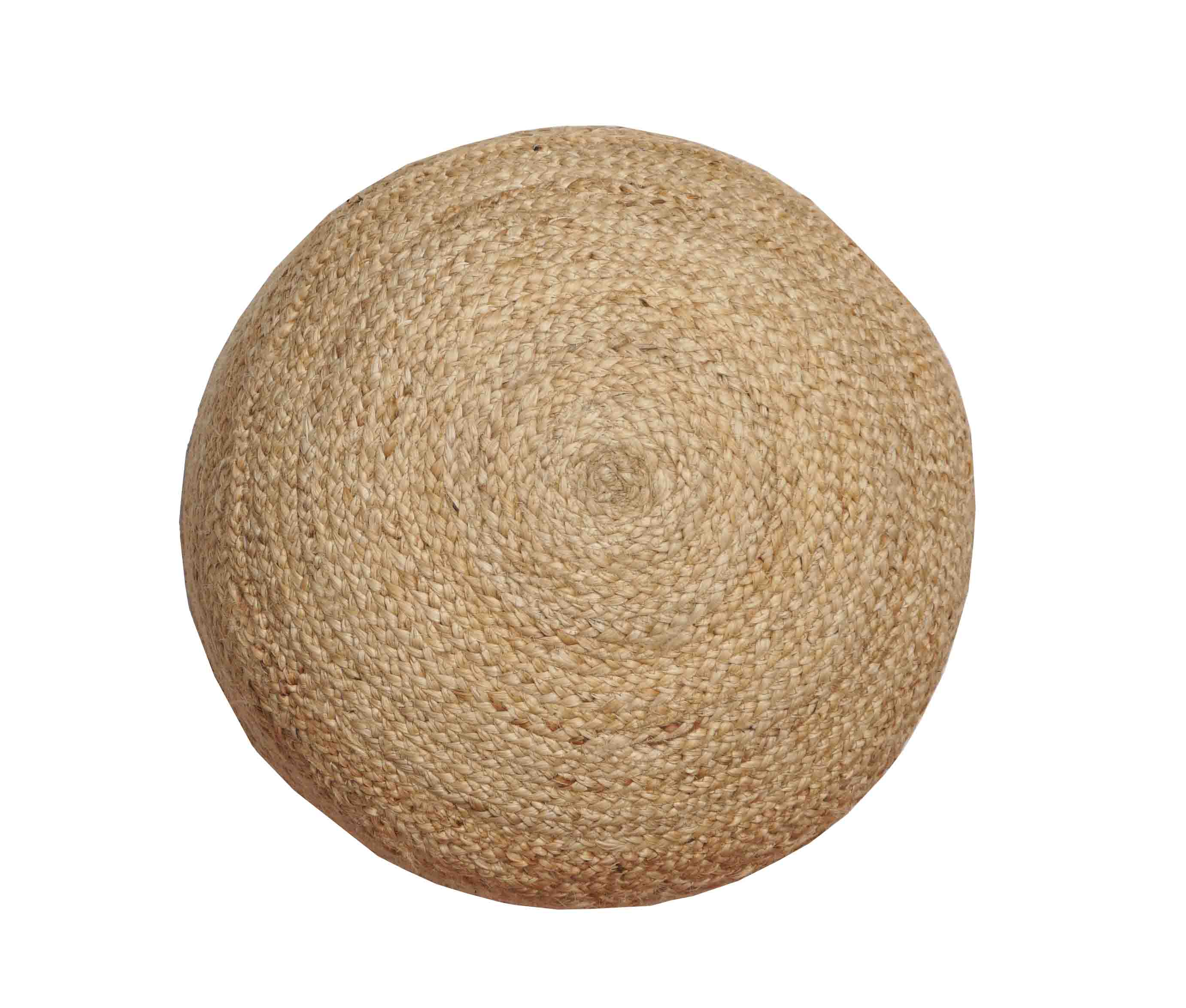 Jute Pouf | 50 cm x 50 cm x 45 cm | Nr. Z-1760