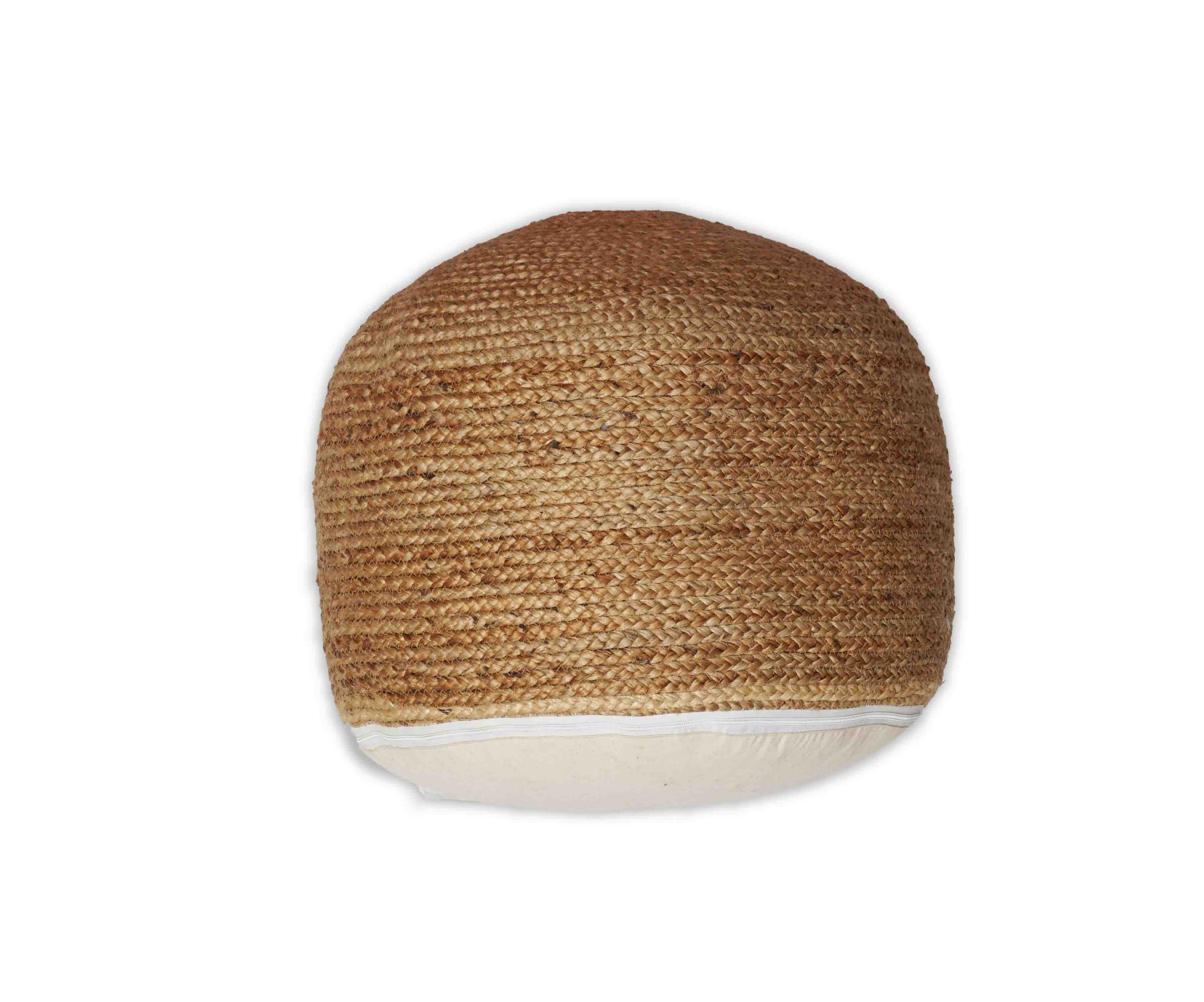 Jute Pouf | 50 cm x 50 cm x 40 cm | Nr. Z-1767