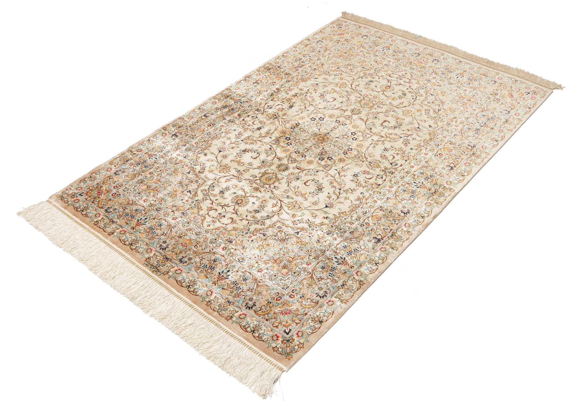 Ghom aus reiner Seide | 150 cm x 102 cm | Nr. 12-408557
