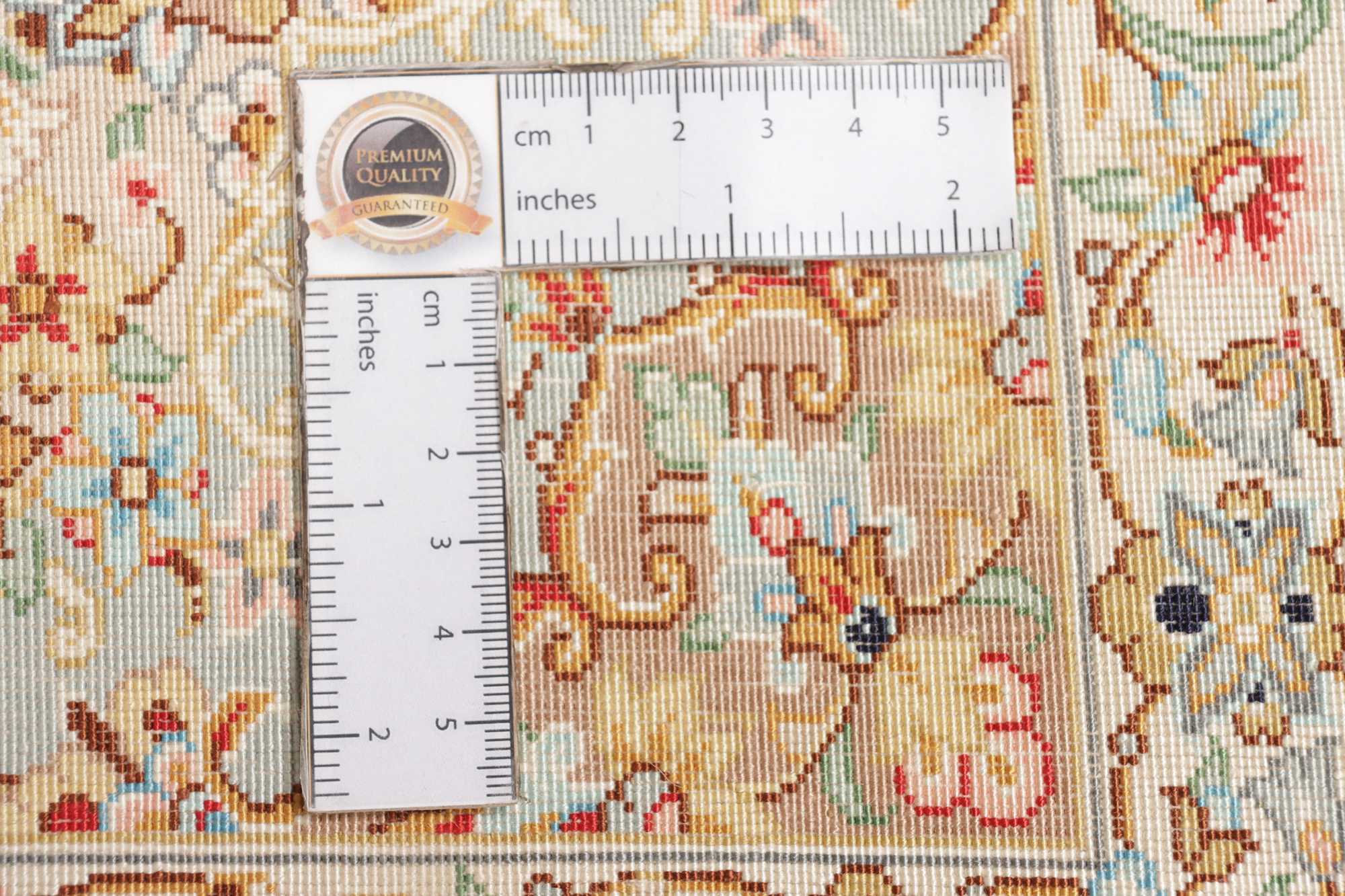 Ghom aus reiner Seide | 150 cm x 102 cm | Nr. 12-408557