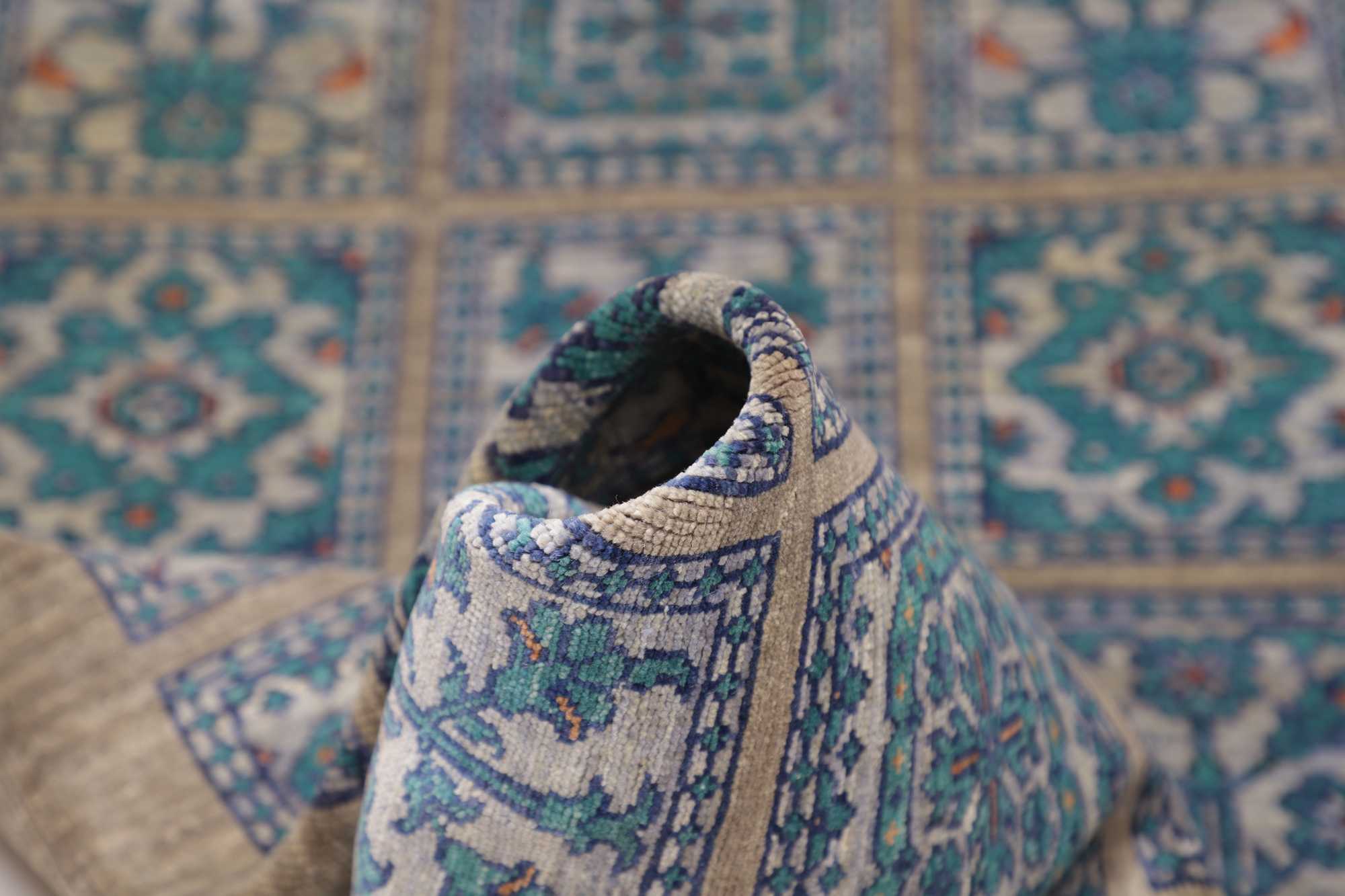 Bakhtiari Feldermuster Teppich | 237 cm x 77 cm | Nr. 12-473856