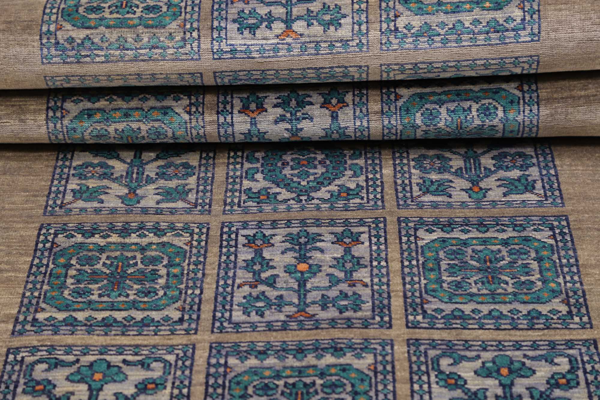 Bakhtiari Feldermuster Teppich | 237 cm x 77 cm | Nr. 12-473856