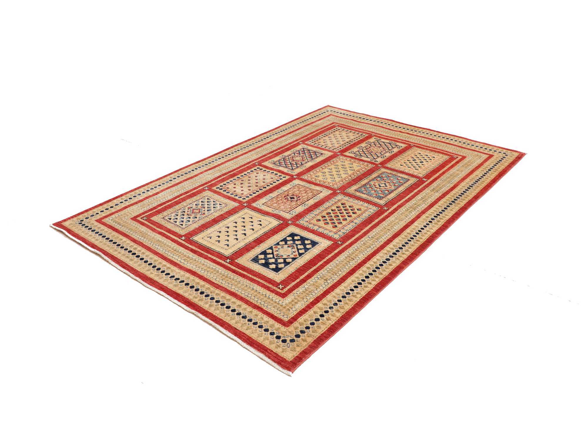 Bakhtiari Feldermuster Teppich | 225 cm x 153 cm | Nr. 12-473910