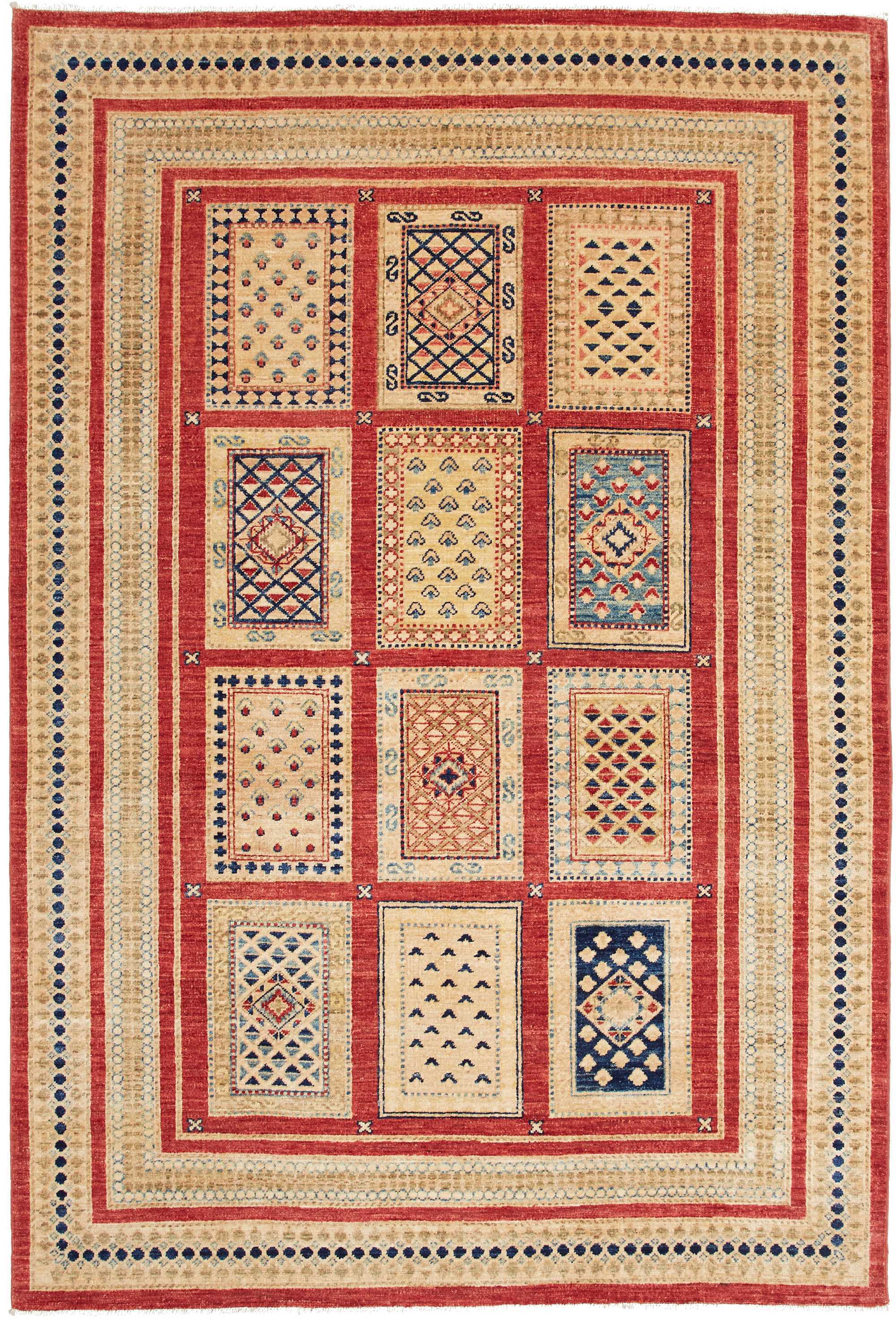 Bakhtiari Feldermuster Teppich | 225 cm x 153 cm | Nr. 12-473910