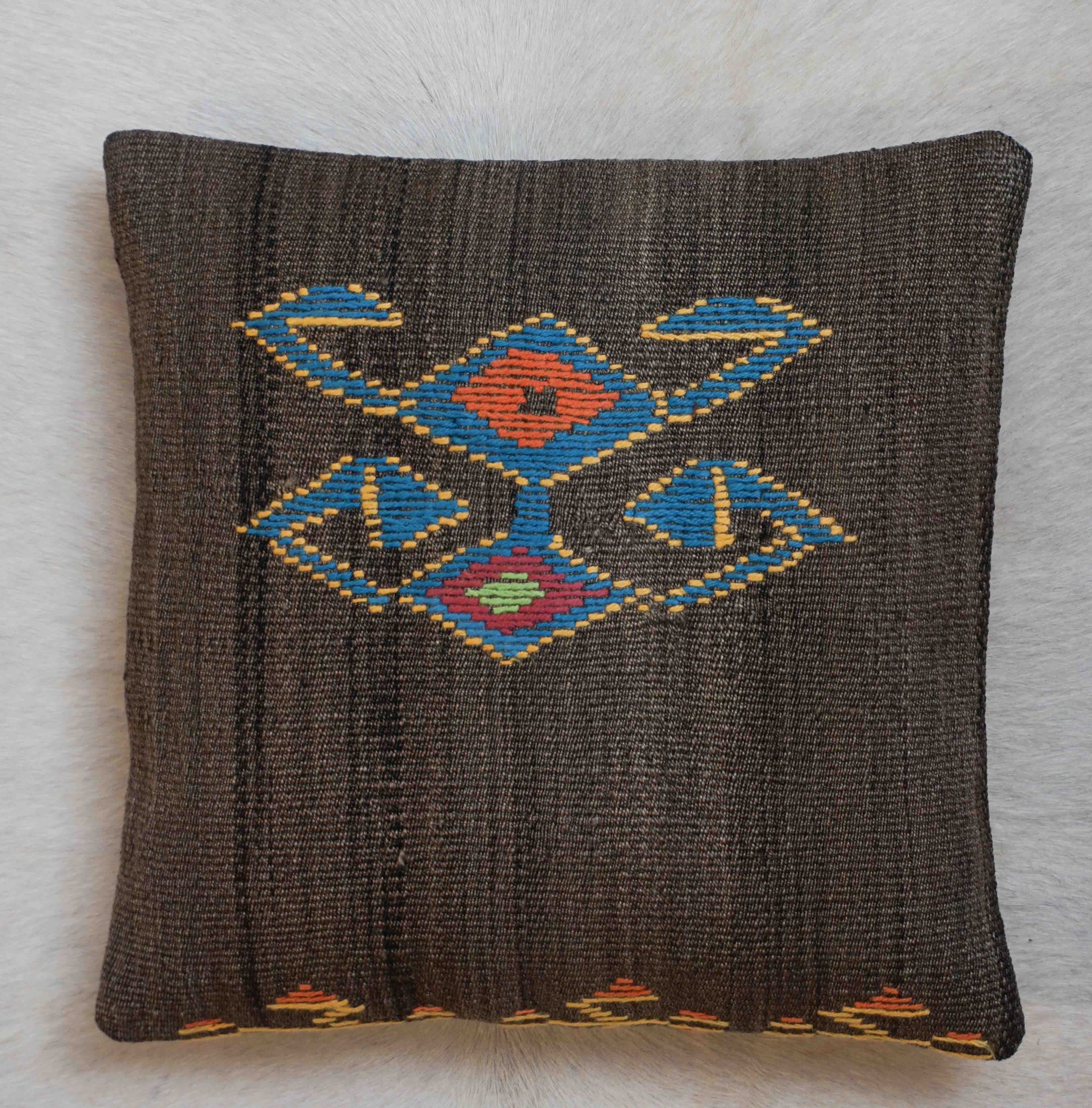 Kelim Kissen | 40 cm x 40 cm | Nr. K_8043