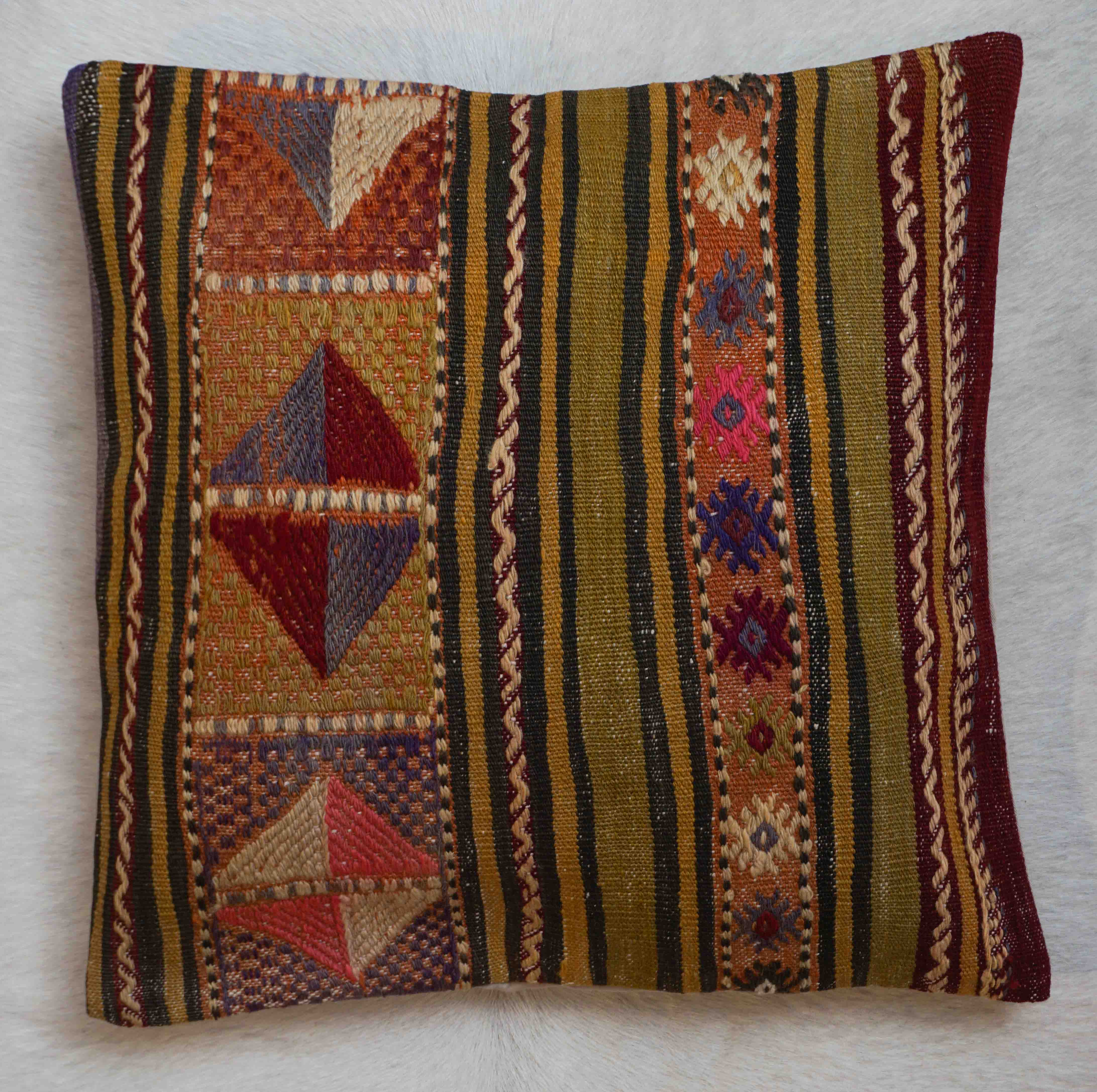 Kelim Kissen | 50 cm x 50 cm | Nr. K_8443
