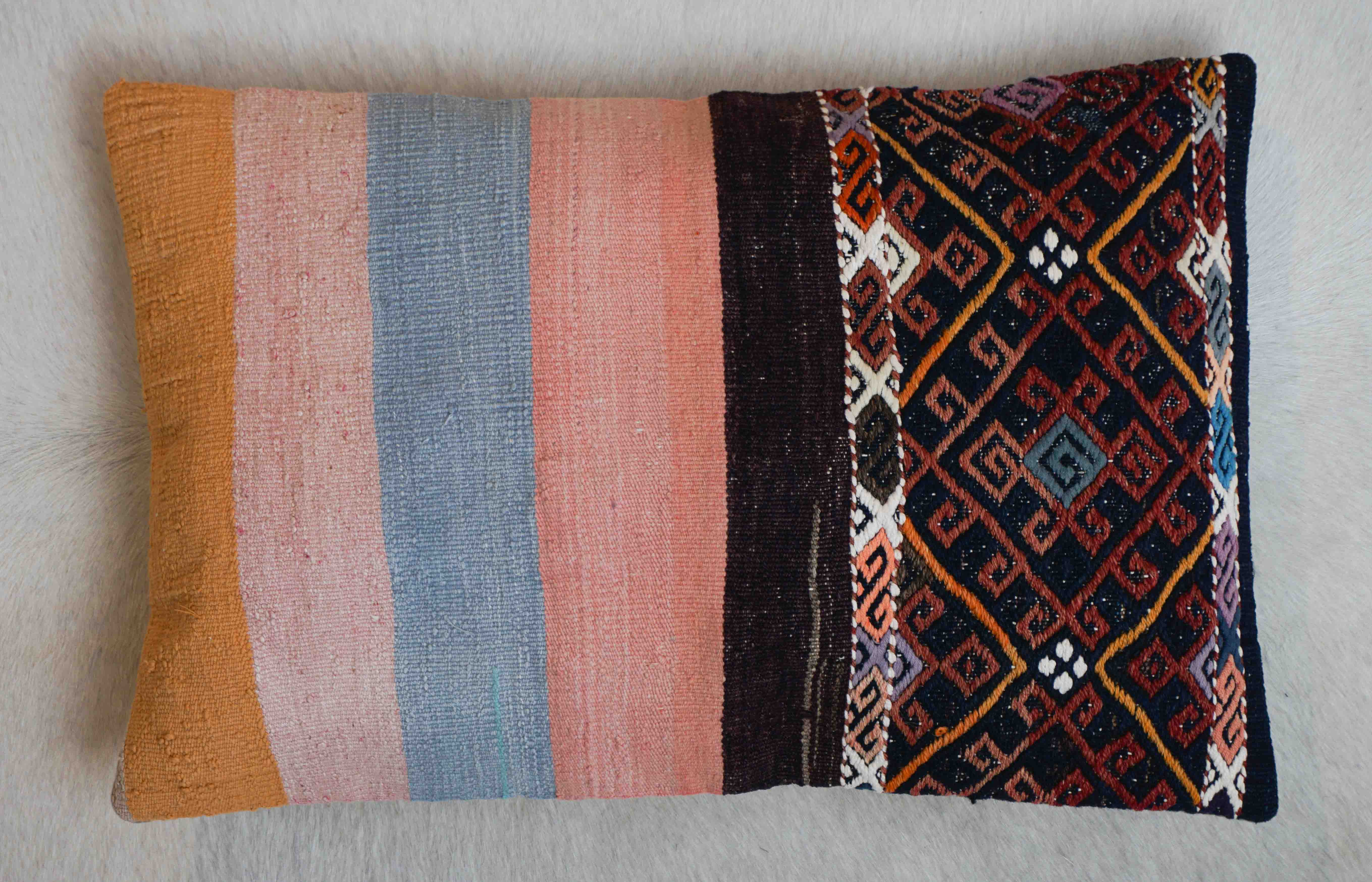 Kelim Kissen | 60 cm x 40 cm | Nr. K_8589