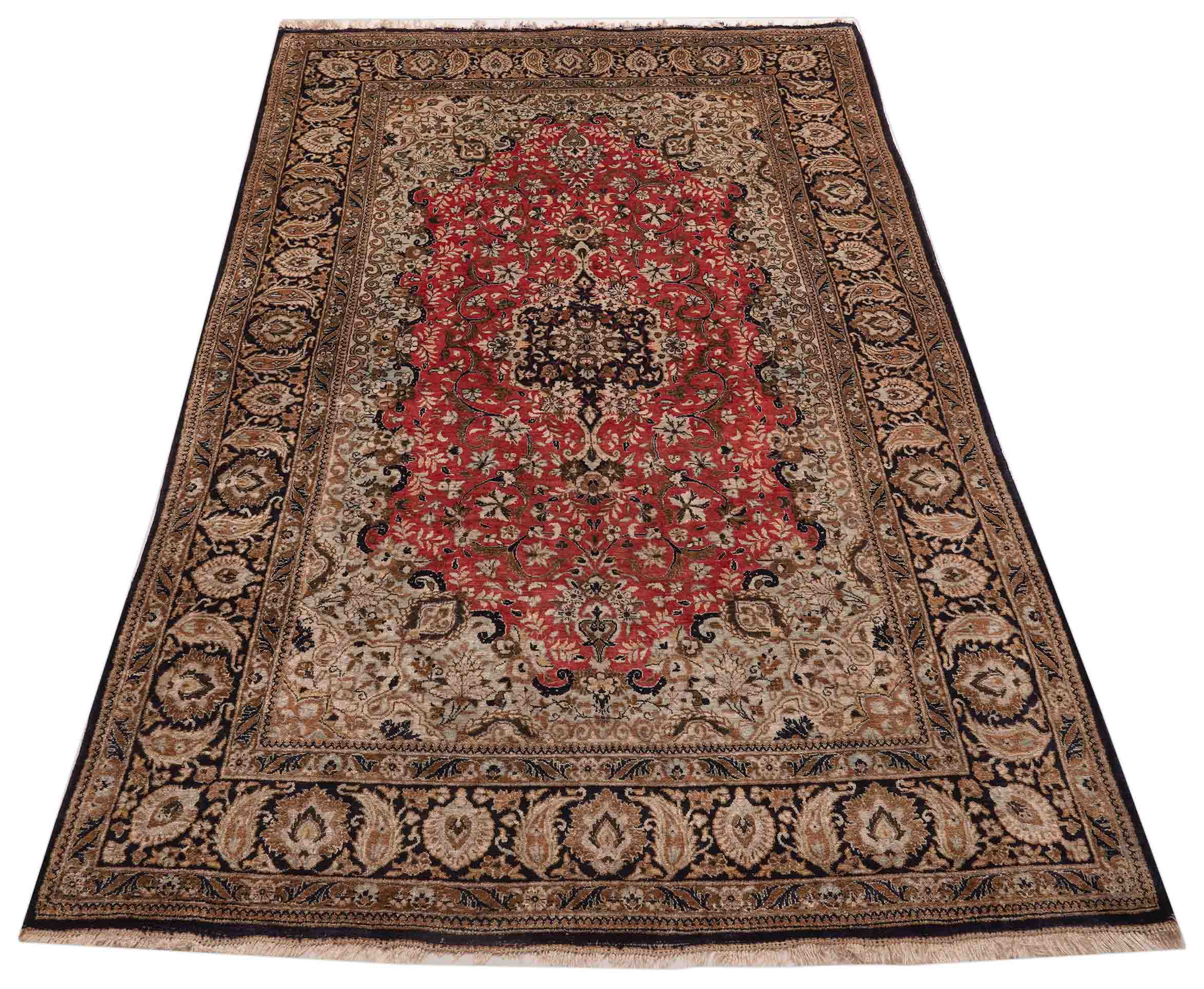 Ghom aus reiner Seide | 206 cm x 132 cm | Nr. Z-2669