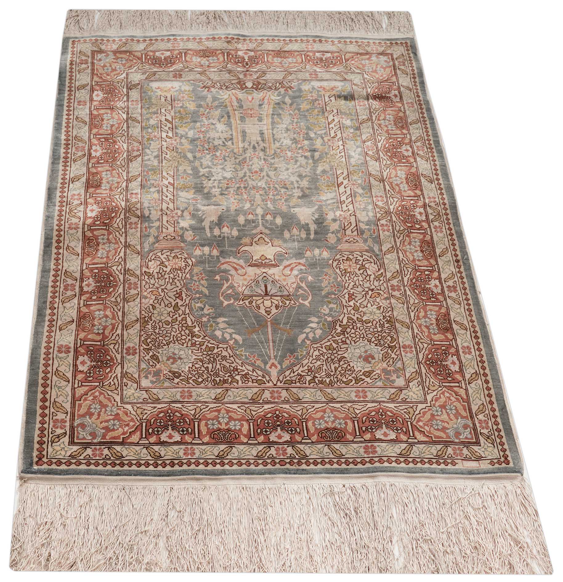 Hereke aus reiner Seide | 97 cm x 66 cm | Nr. Z-2673