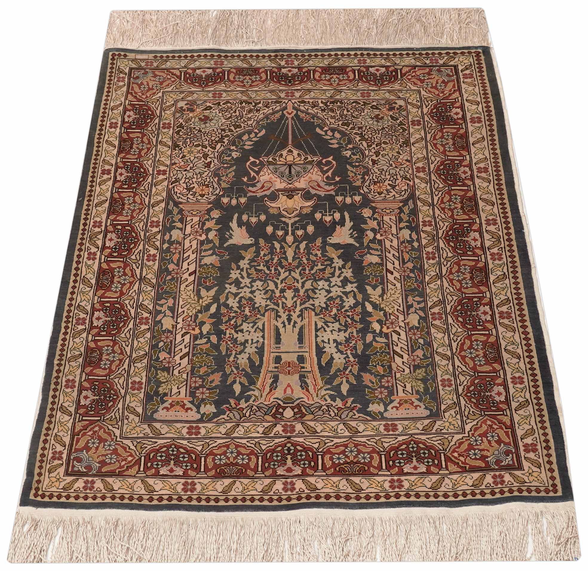 Hereke aus reiner Seide | 97 cm x 66 cm | Nr. Z-2673