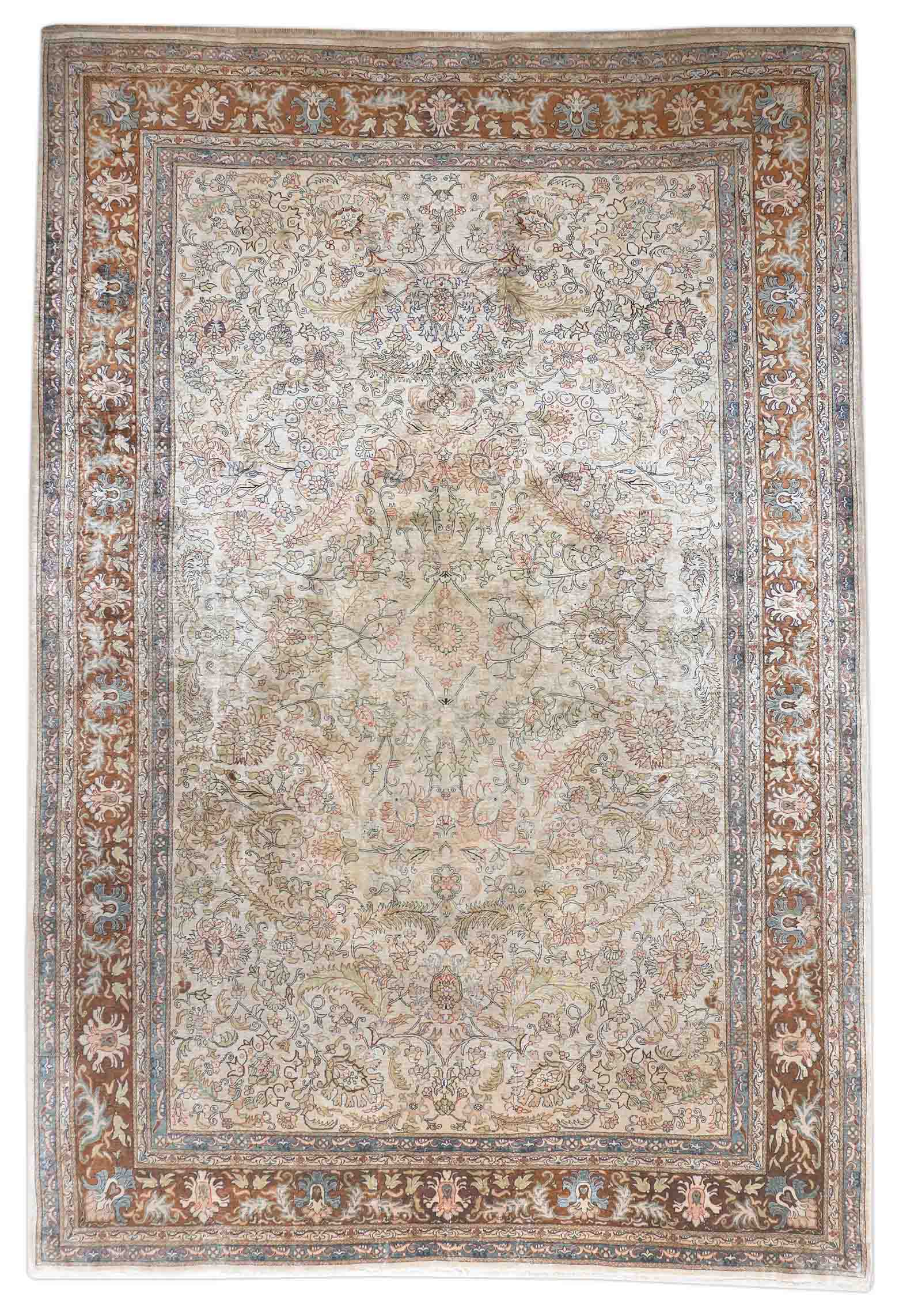 Hereke aus reiner Seide | 327 cm x 222 cm | Nr. Z-2686
