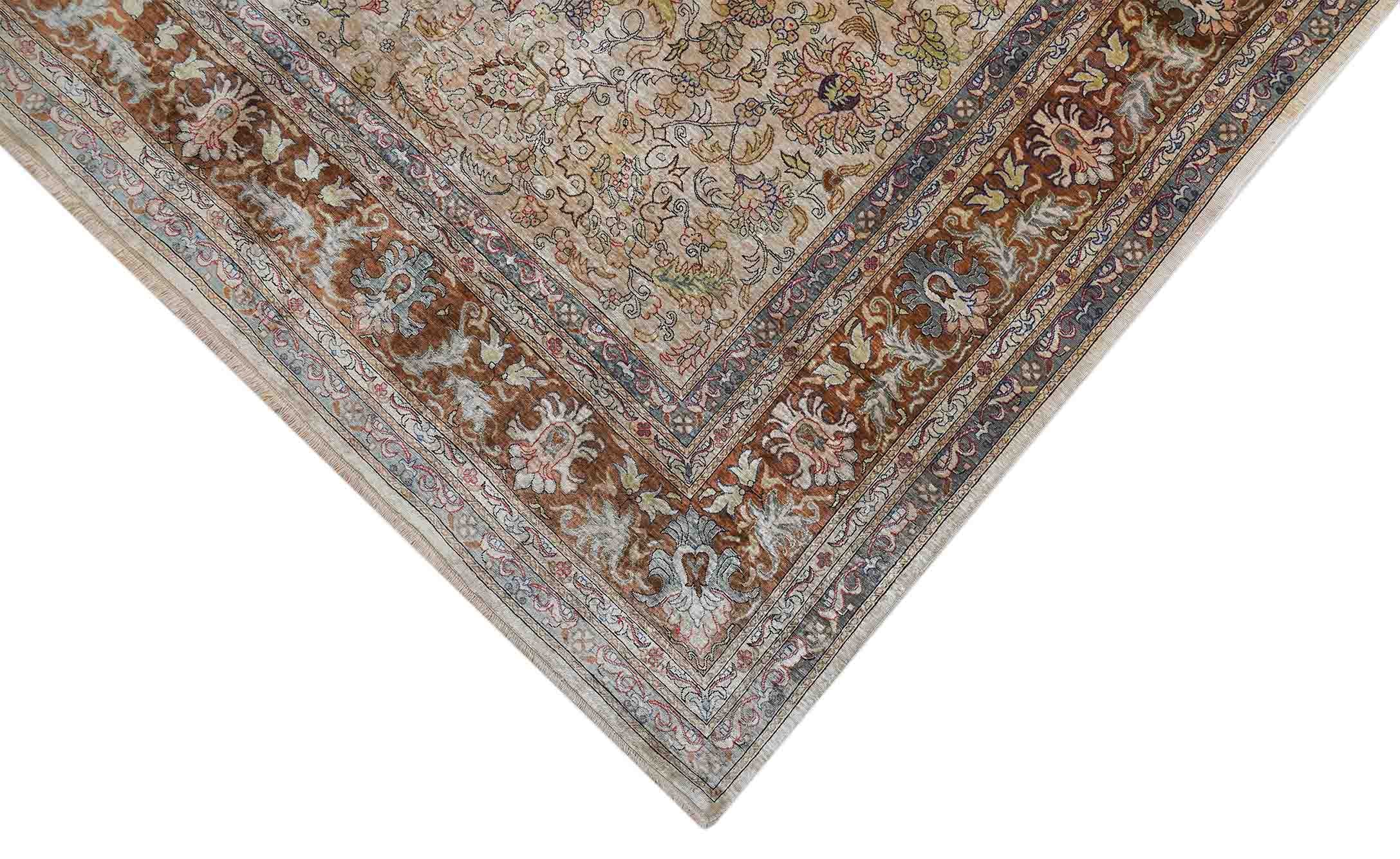 Hereke aus reiner Seide | 327 cm x 222 cm | Nr. Z-2686