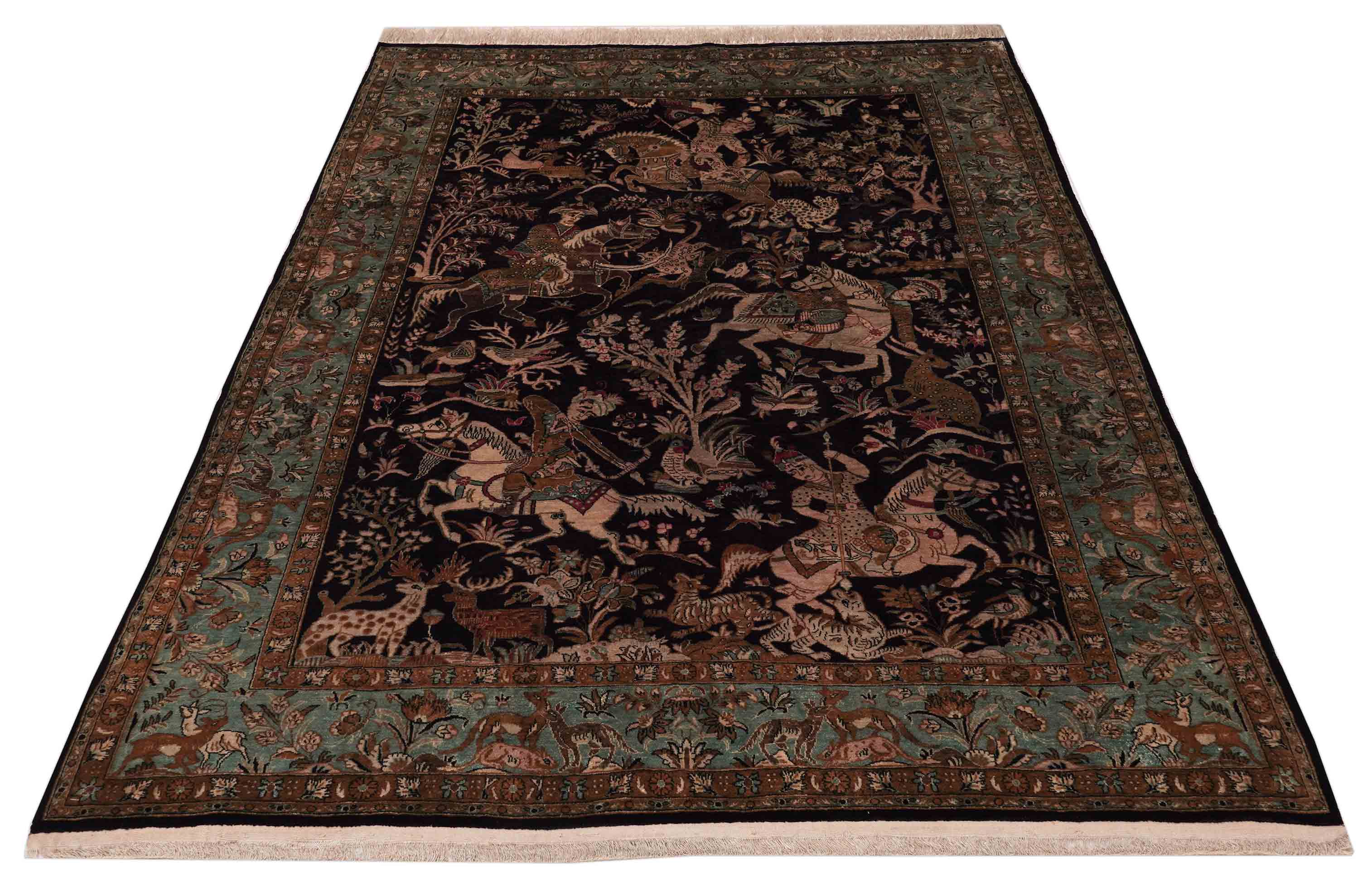 Ghom aus reiner Seide | 210 cm x 140 cm | Nr. Z-2820