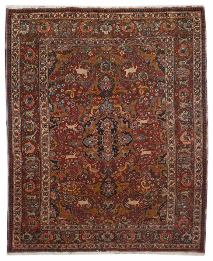 Antiker Täbriz | 168 cm x 140 cm | Nr. Z-2838