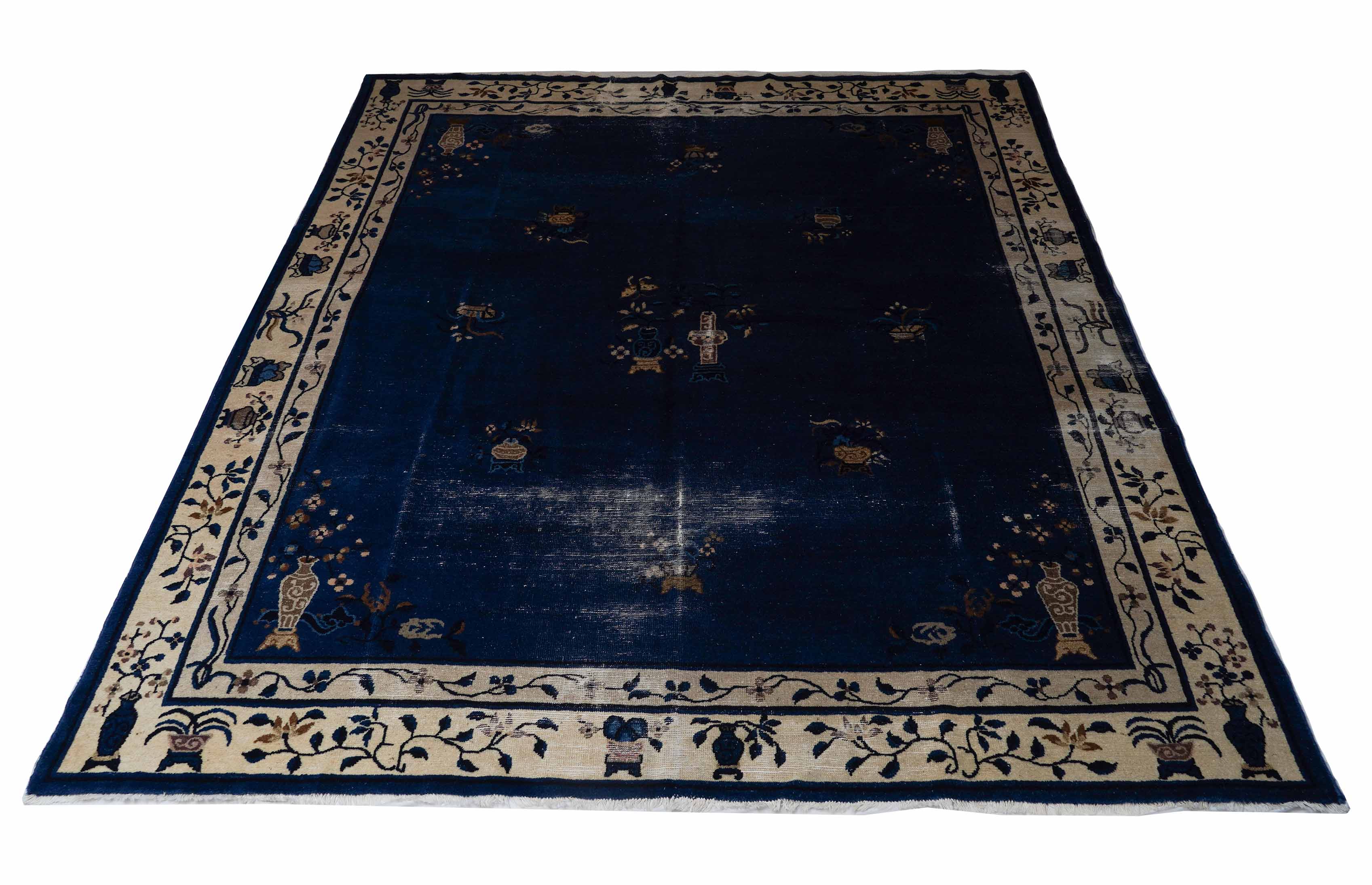 Antiker China Teppich | 301 cm x 272 cm | Nr. Z-2915