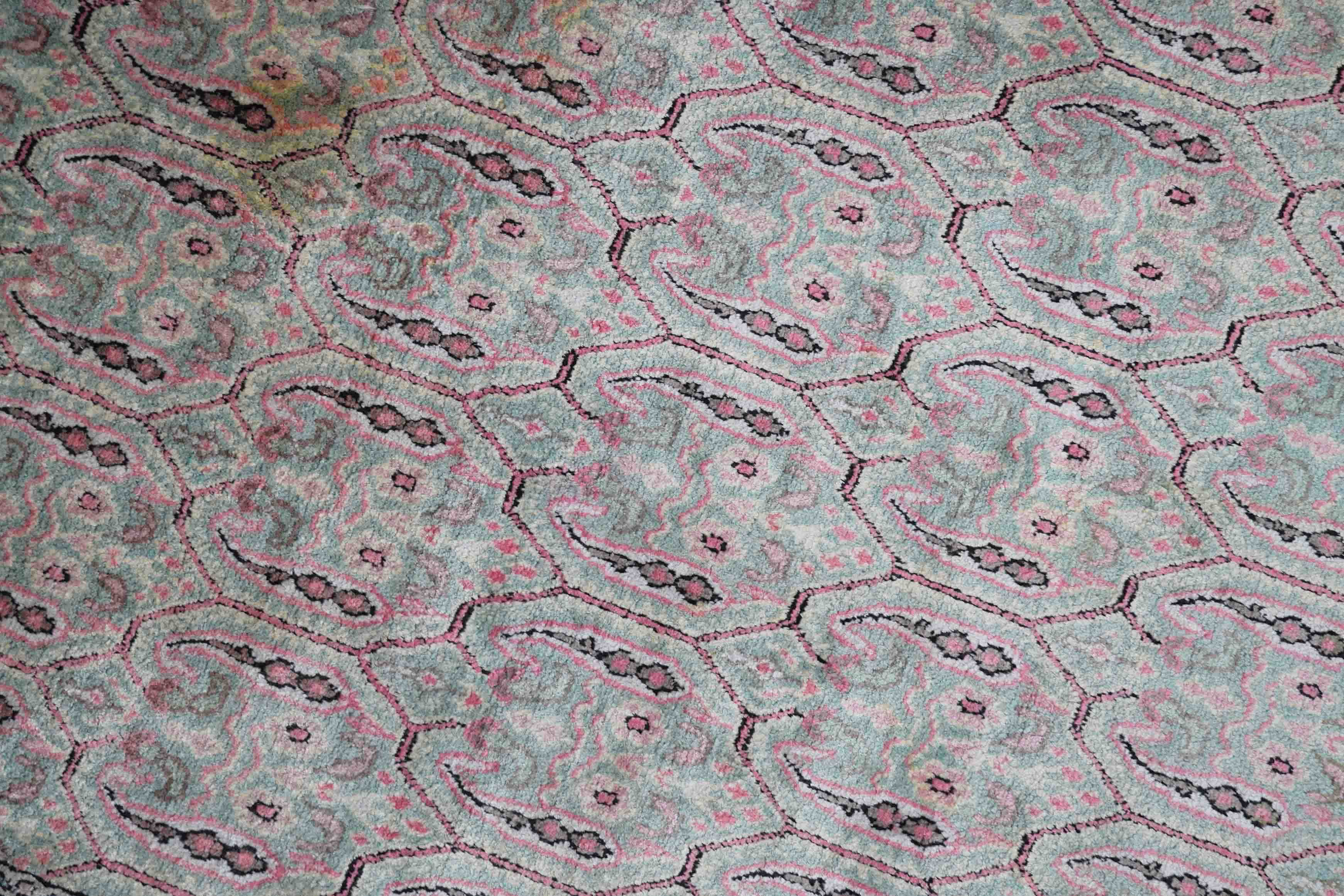 Kaschmir Teppich aus reiner Seide | 151 cm x 90 cm | Nr. Z-3006