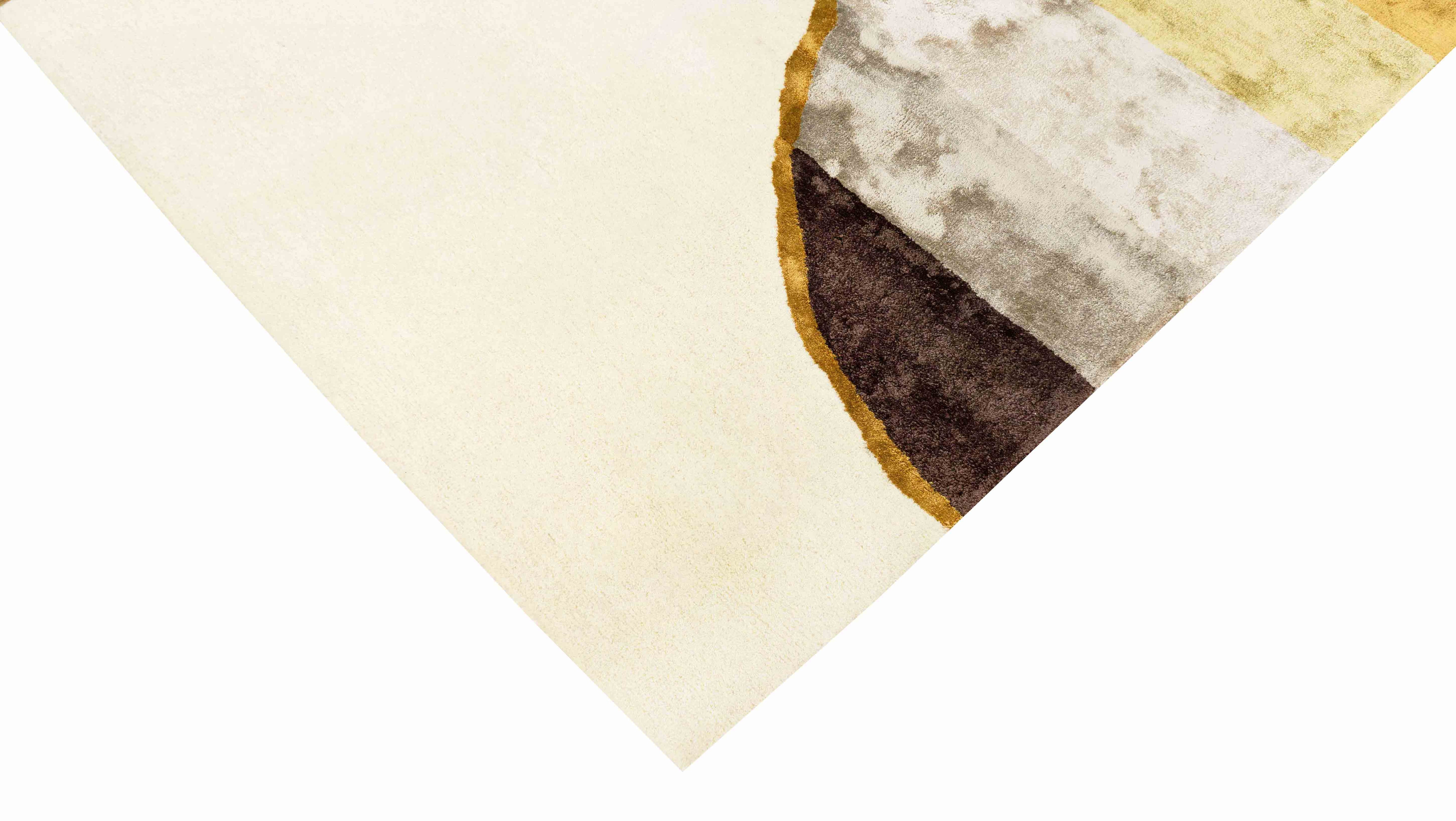 Handgetufteter Moderner Designer Teppichteppich | 180 cm x 120 cm | Nr. Z-3053