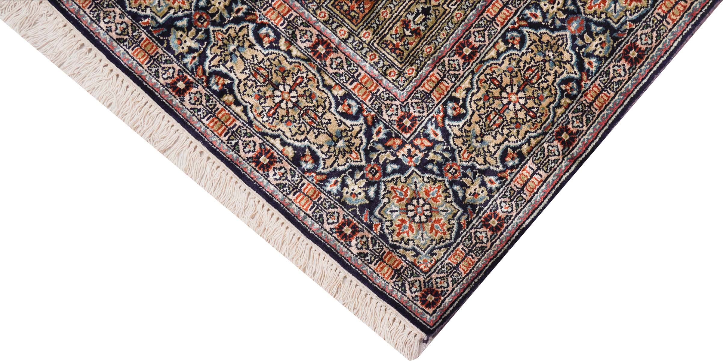 Kaschmir Teppich aus reiner Seide | 292 cm x 80 cm | Nr. Z-3423