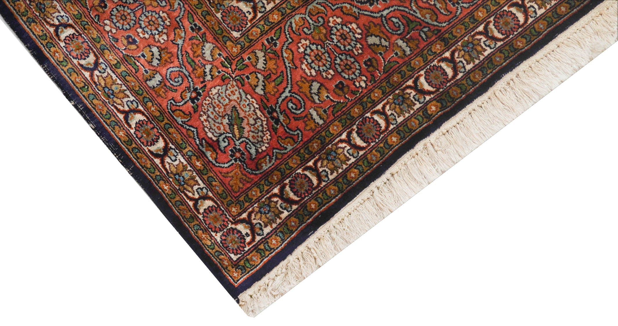 Kaschmir Teppich aus reiner Seide | 144 cm x 135 cm | Nr. Z-3425