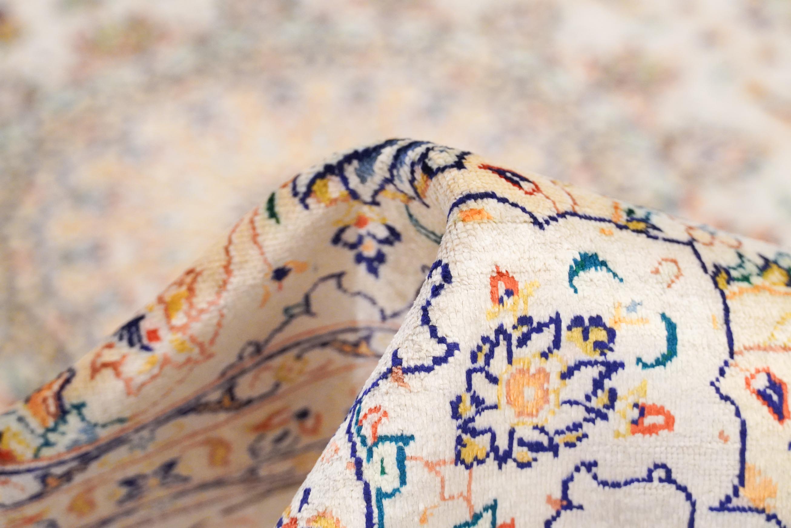 Ghom aus reiner Seide | 196 cm x 133 cm | Nr. Z-3501