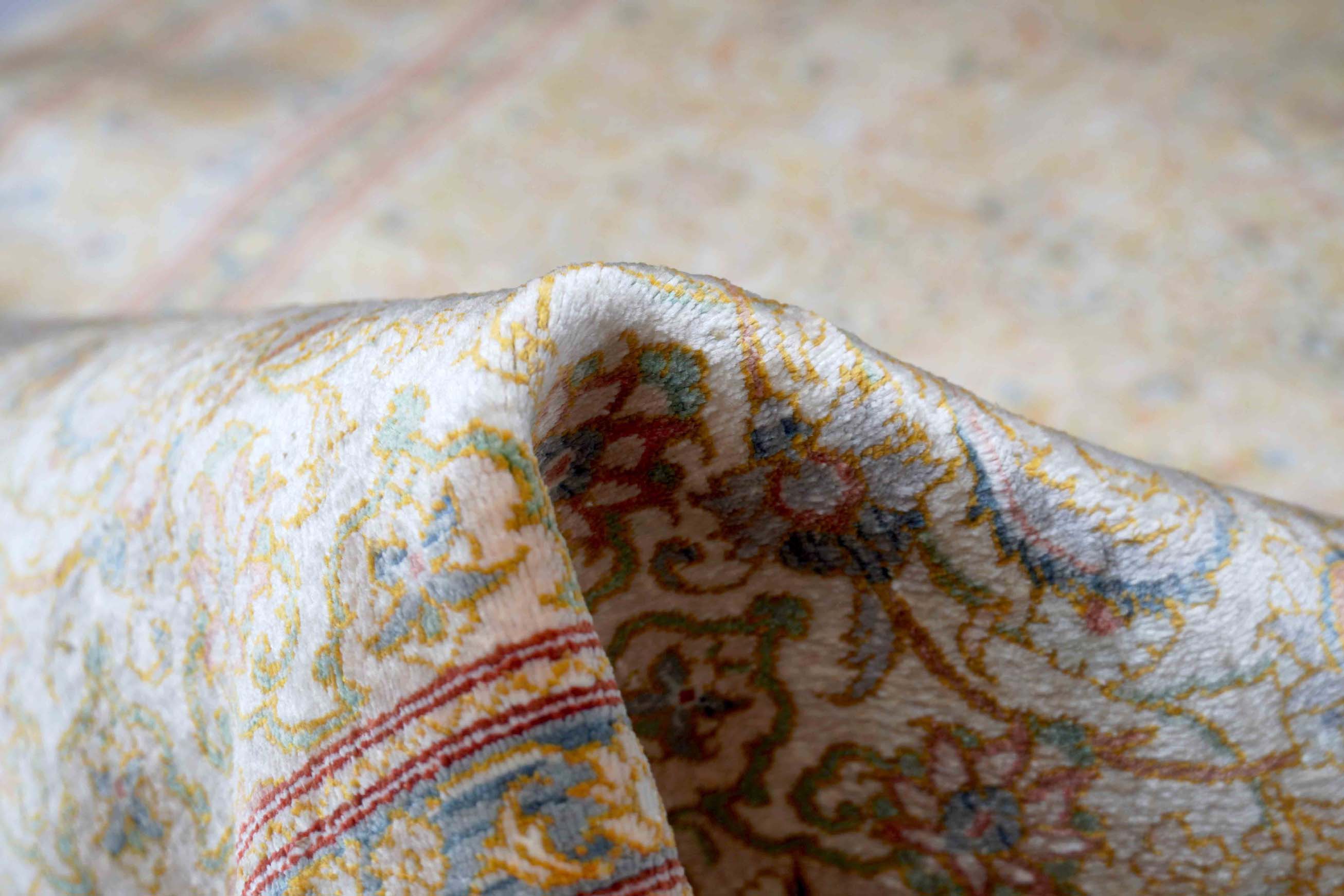 Ghom aus reiner Seide | 147 cm x 100 cm | Nr. Z-3566