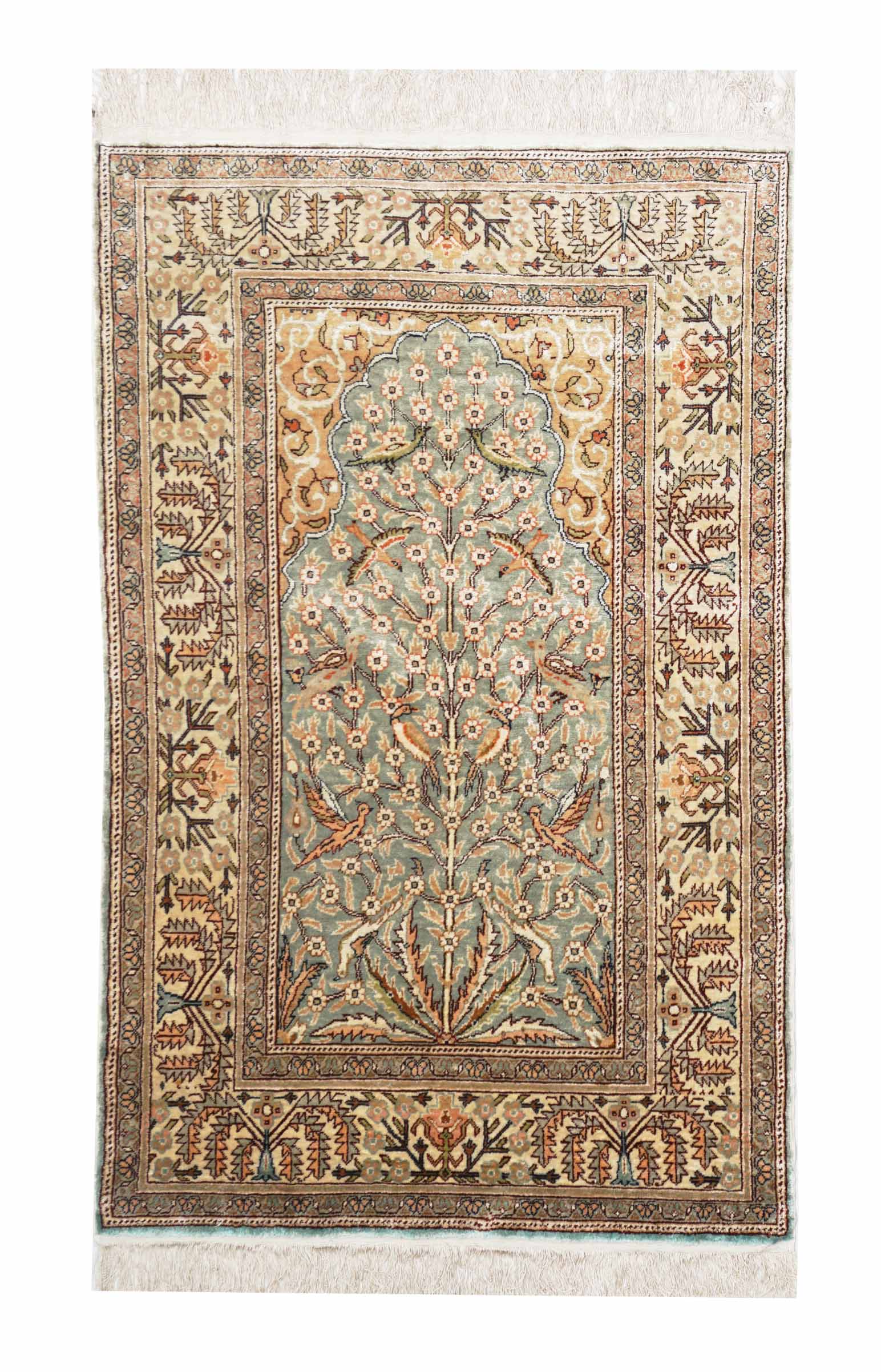 Kayseri aus reiner Seide | 135 cm x 84 cm | Nr. Z-3579