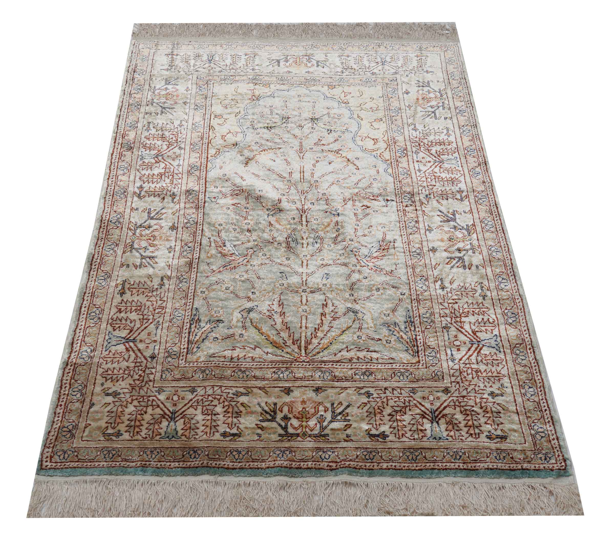 Kayseri aus reiner Seide | 135 cm x 84 cm | Nr. Z-3579