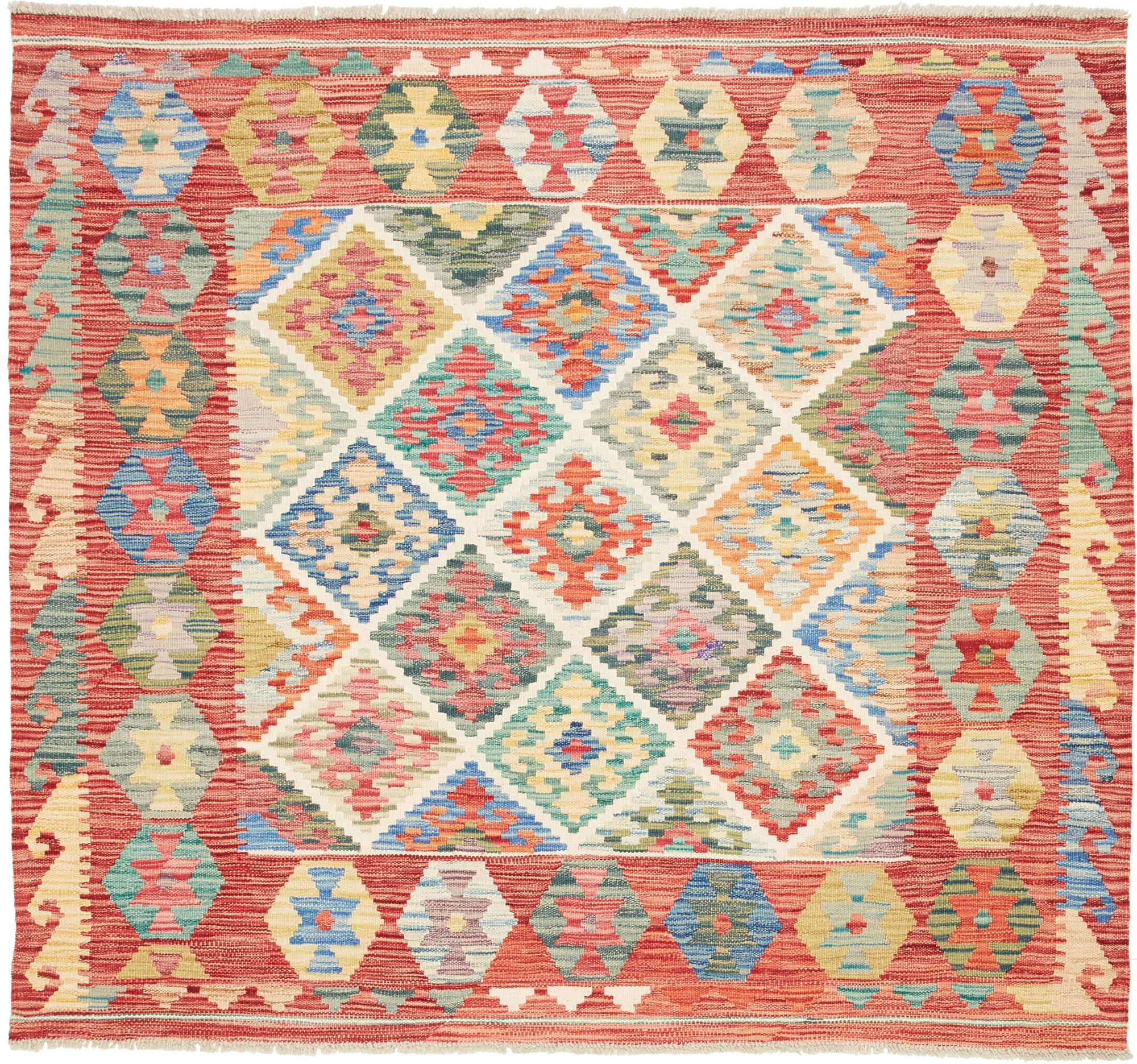 Kelim | 162 cm x 146 cm | Nr. Z-3588
