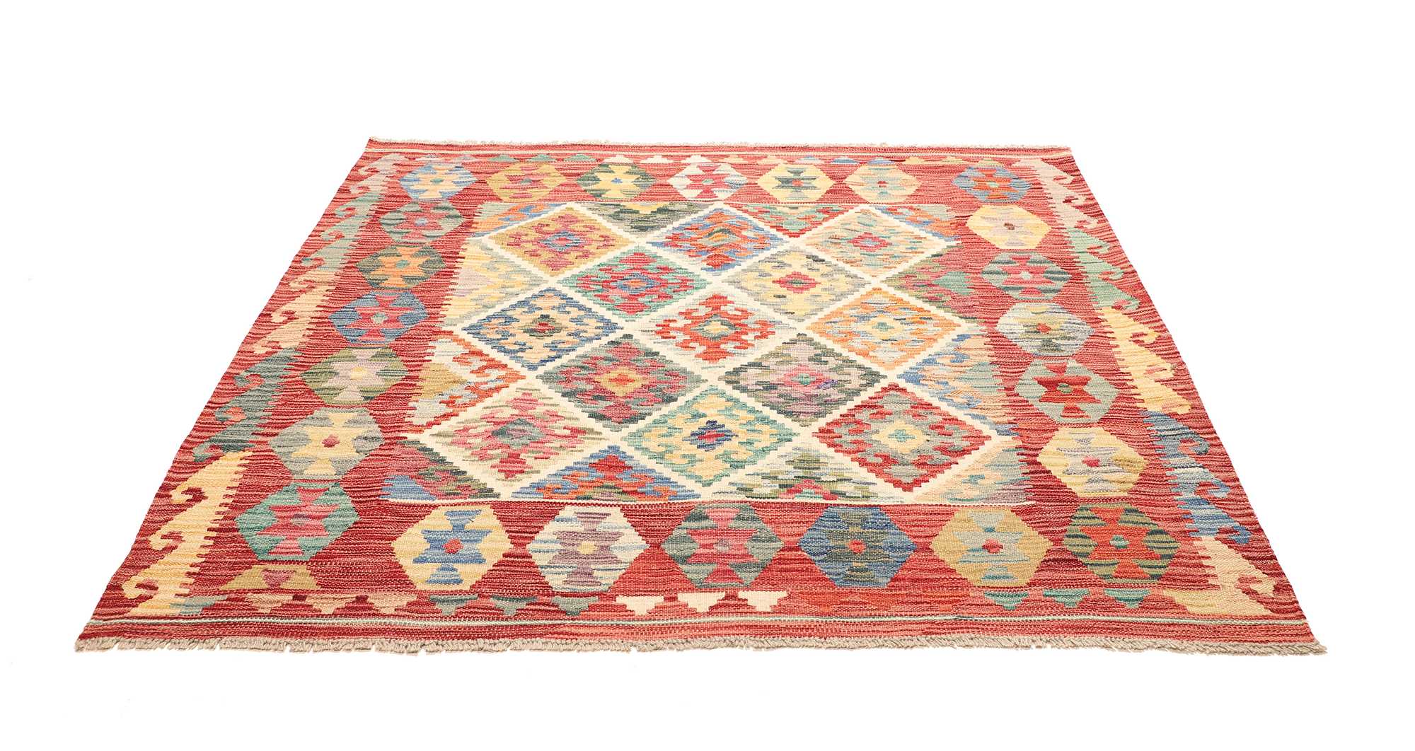 Kelim | 162 cm x 146 cm | Nr. Z-3588