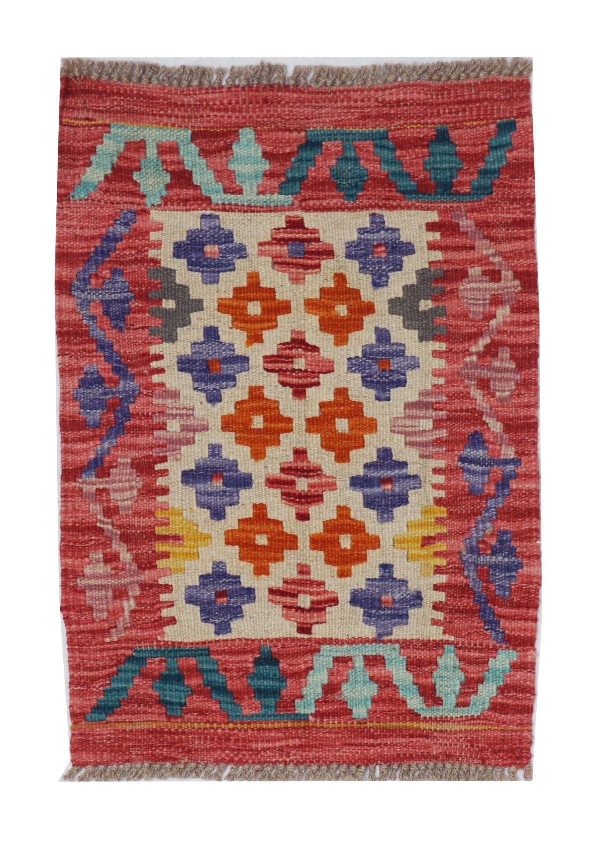 Kelim | 59 cm x 42 cm | Nr. Z-3660