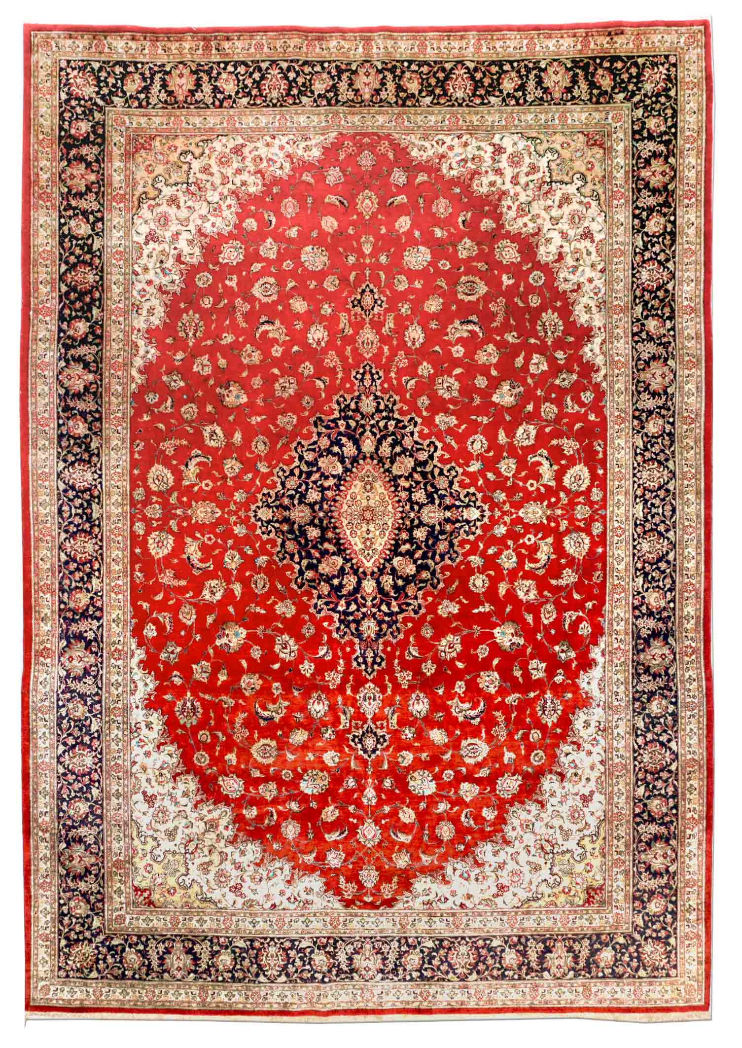 Ghom aus reiner Seide | 353 cm x 241 cm | Nr. Z-3721