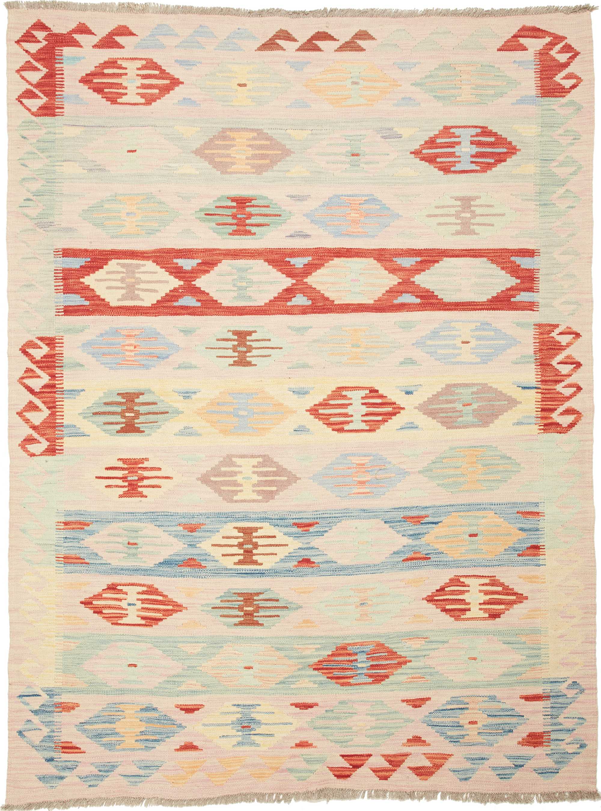 Kelim | 195 cm x 144 cm | Nr. Z-3838