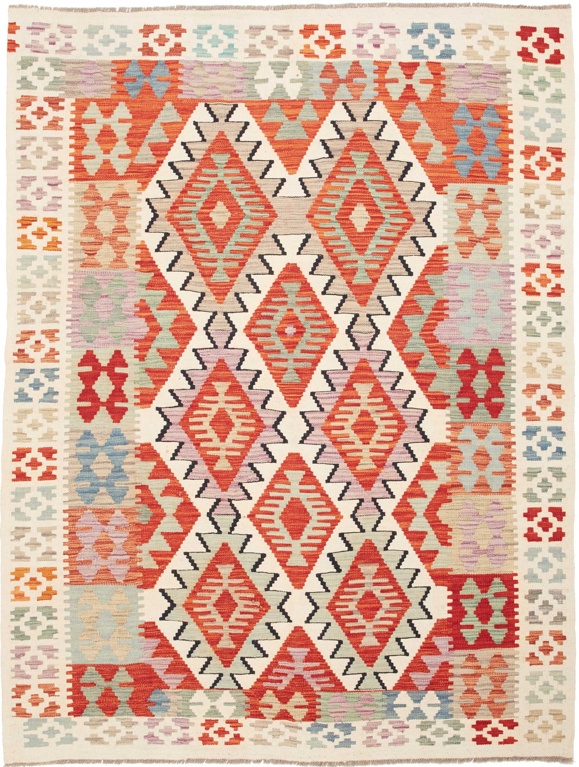 Kelim | 199 cm x 152 cm | Nr. Z-3839