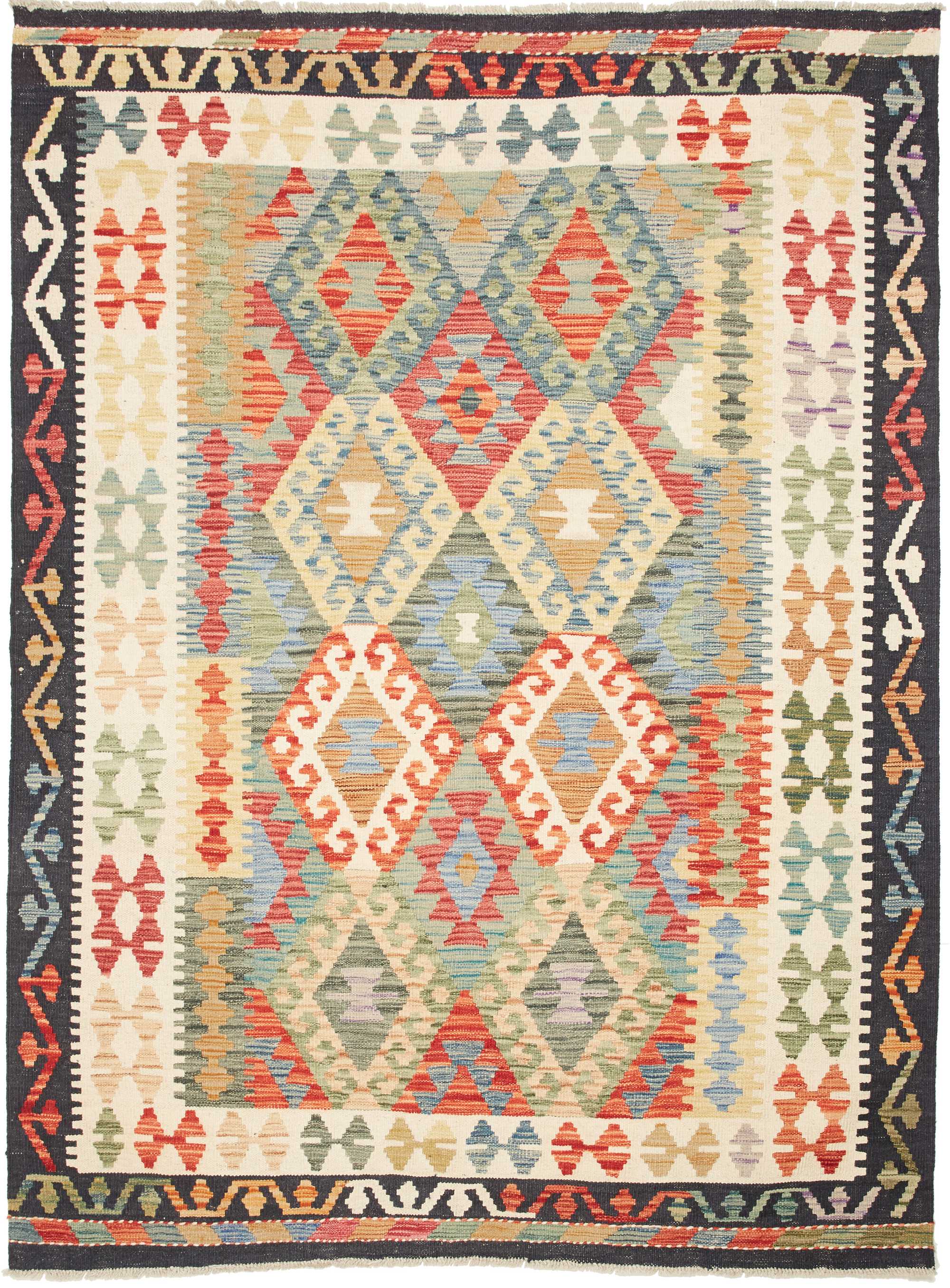 Kelim | 209 cm x 156 cm | Nr. Z-3849