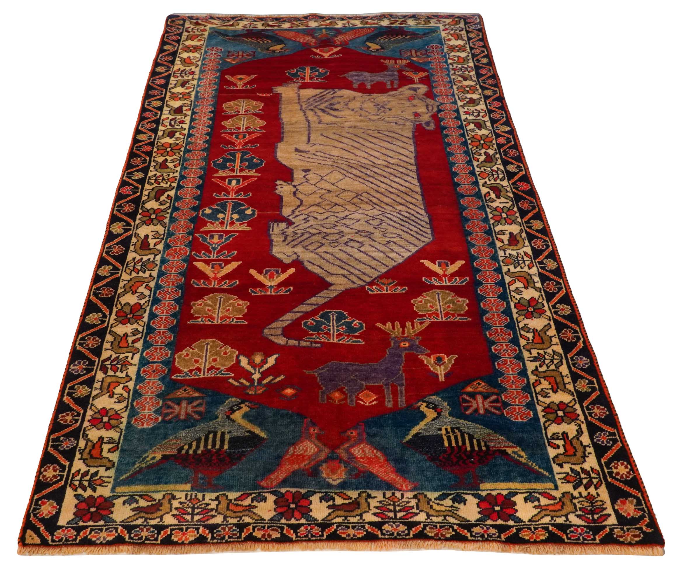 Alter Tiger Gabbeh | 250 cm x 140 cm | Nr. Z-3862