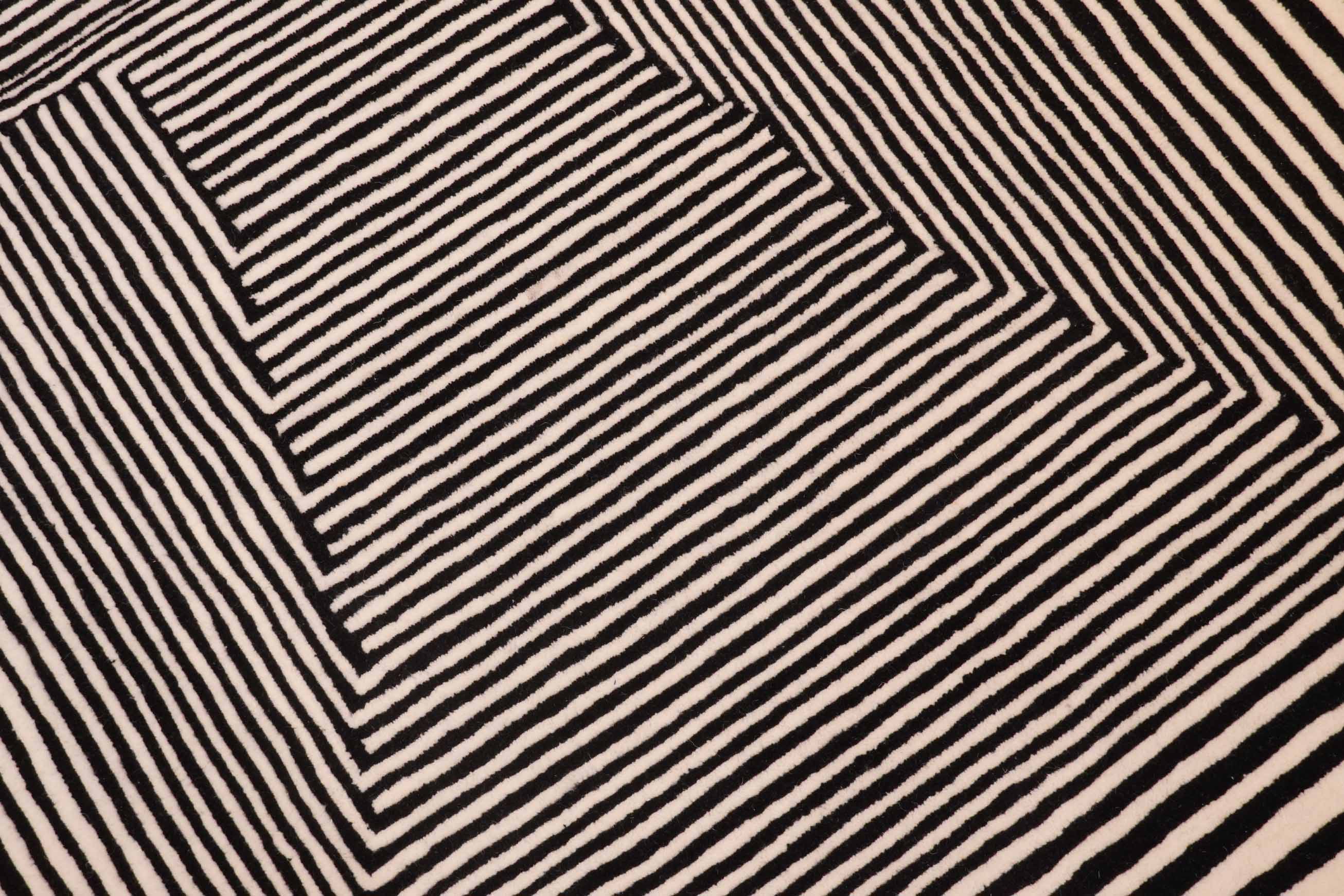 Handgetufteter Moderner Designer Teppich | 244 cm x 152 cm | Nr. Z-3904