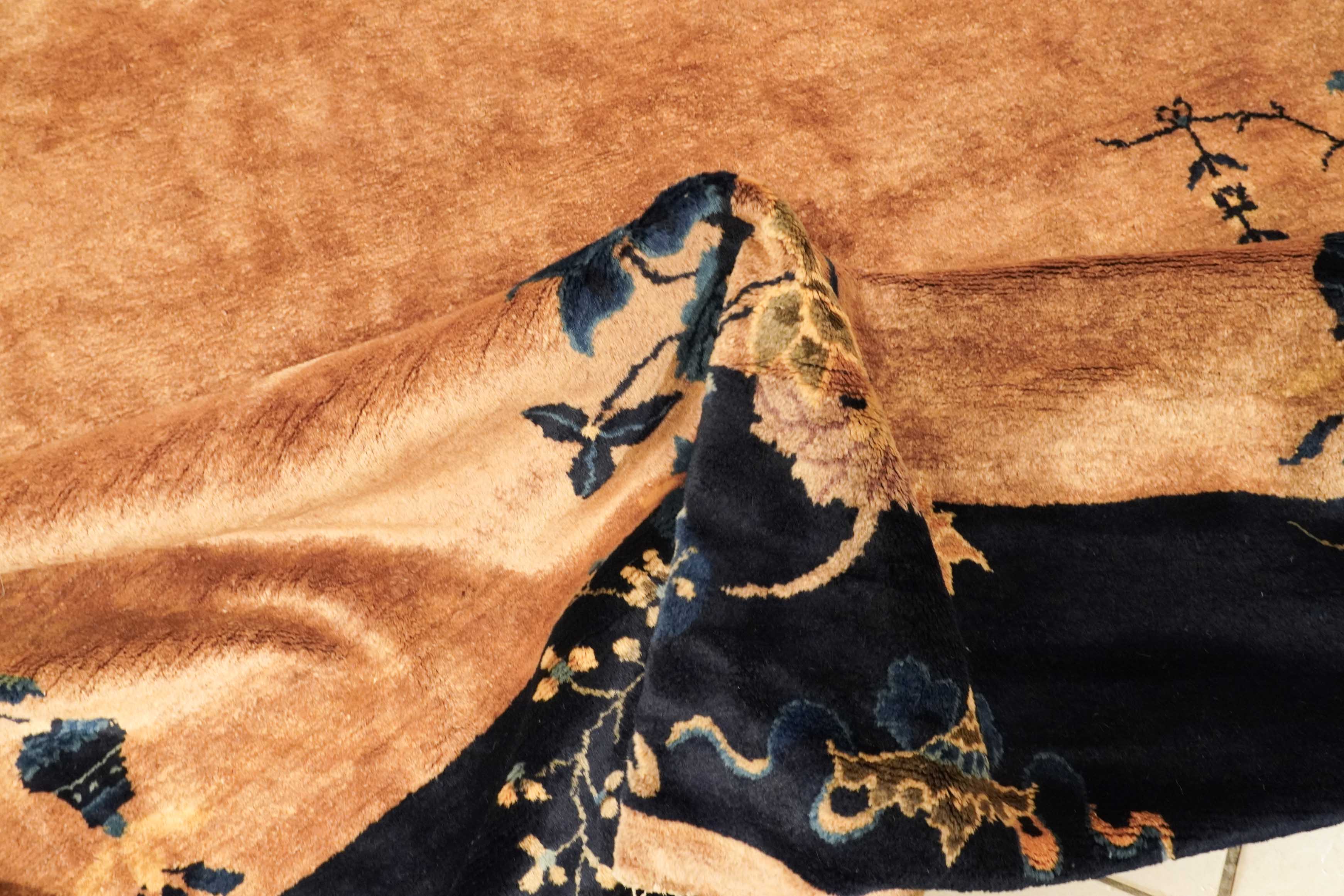 Antiker China Teppich | 406 cm x 311 cm | Nr. Z-4159