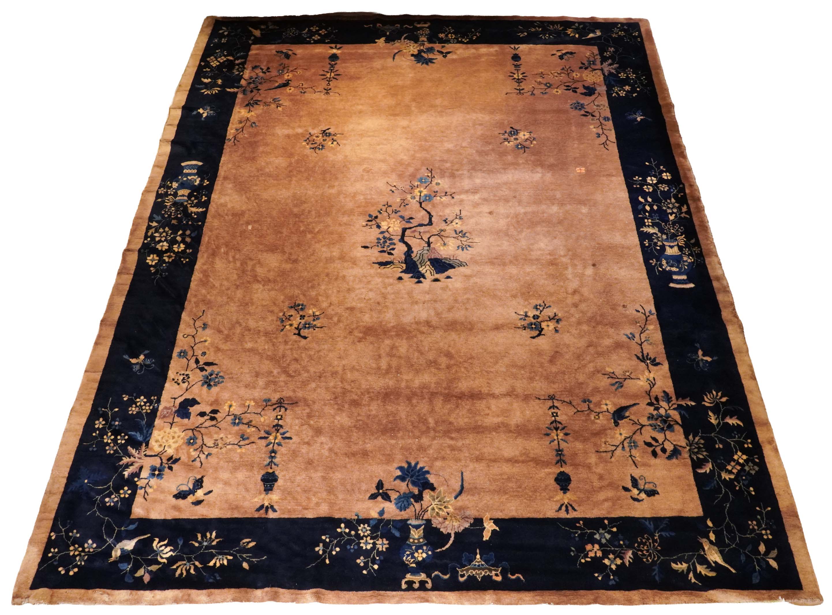 Antiker China Teppich | 406 cm x 311 cm | Nr. Z-4159