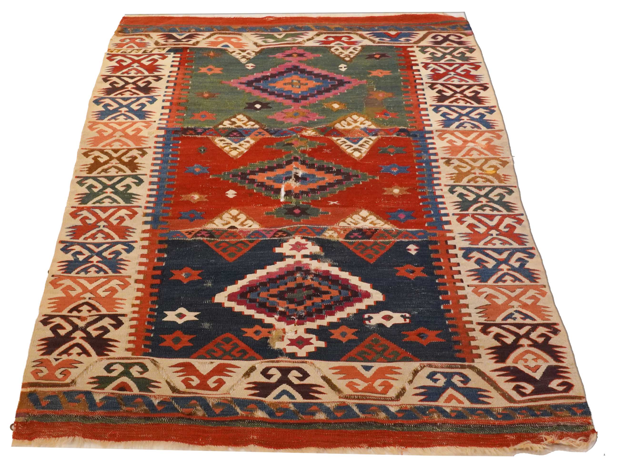 Antiker Kelim | 155 cm x 102 cm | Nr. Z-4177