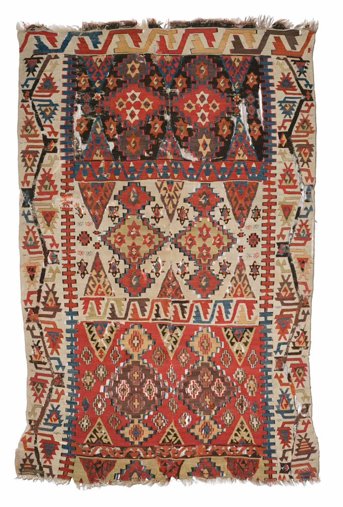 Antiker Kelim | 240 cm x 150 cm | Nr. Z-4178