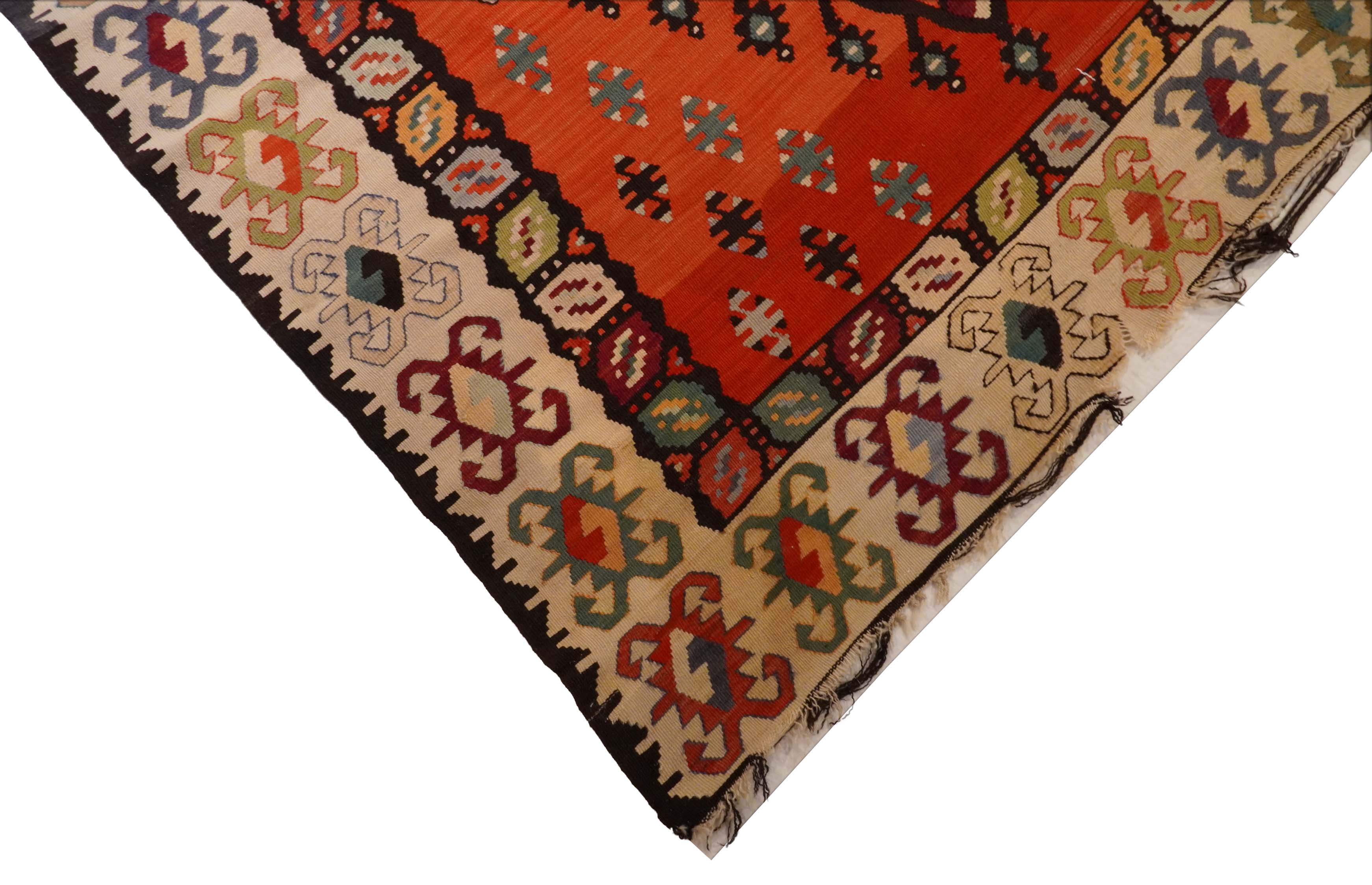 Antiker Kelim | 344 cm x 254 cm | Nr. Z-4274
