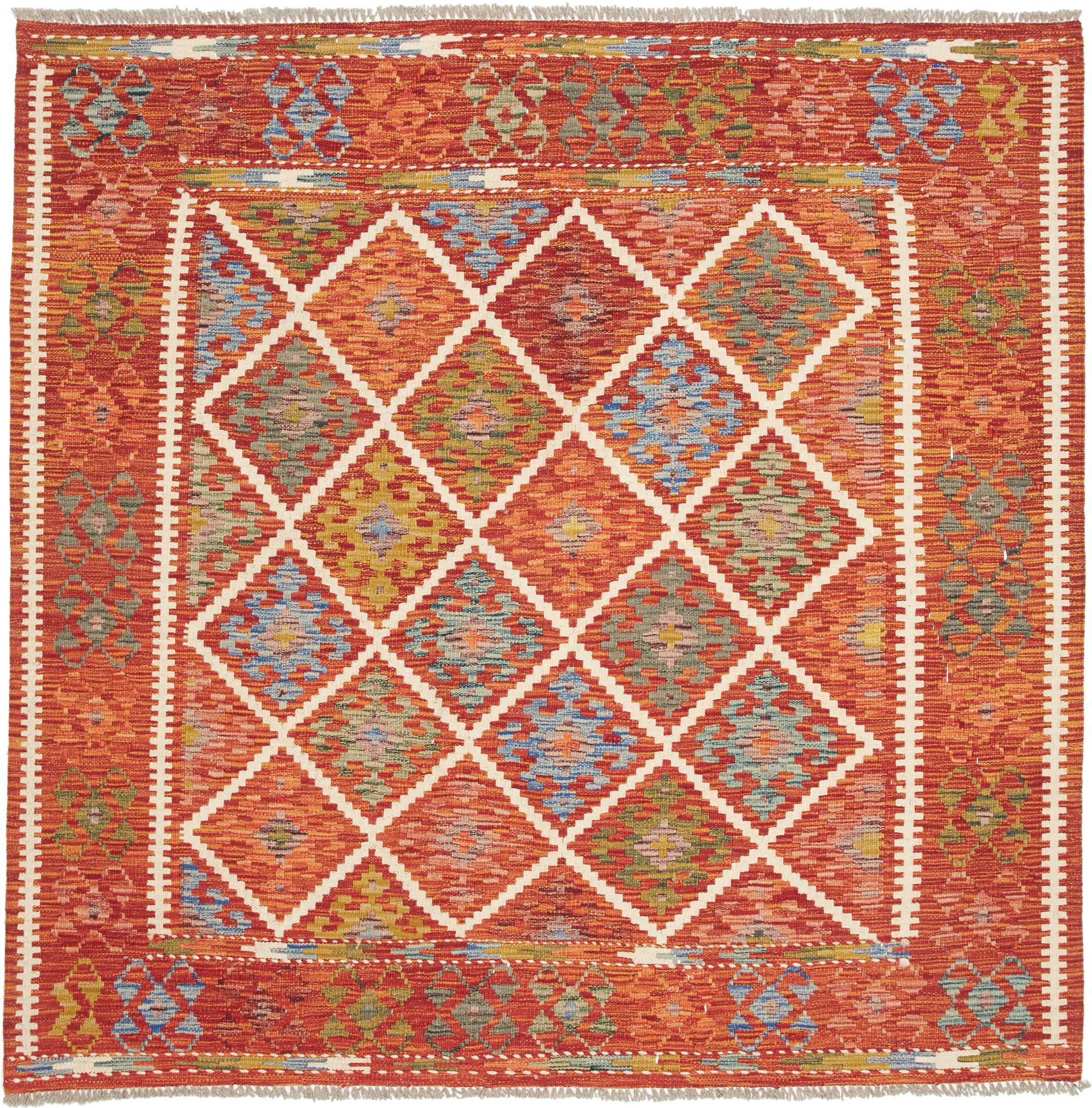 Kelim | 163 cm x 160 cm | Nr. Z-4284