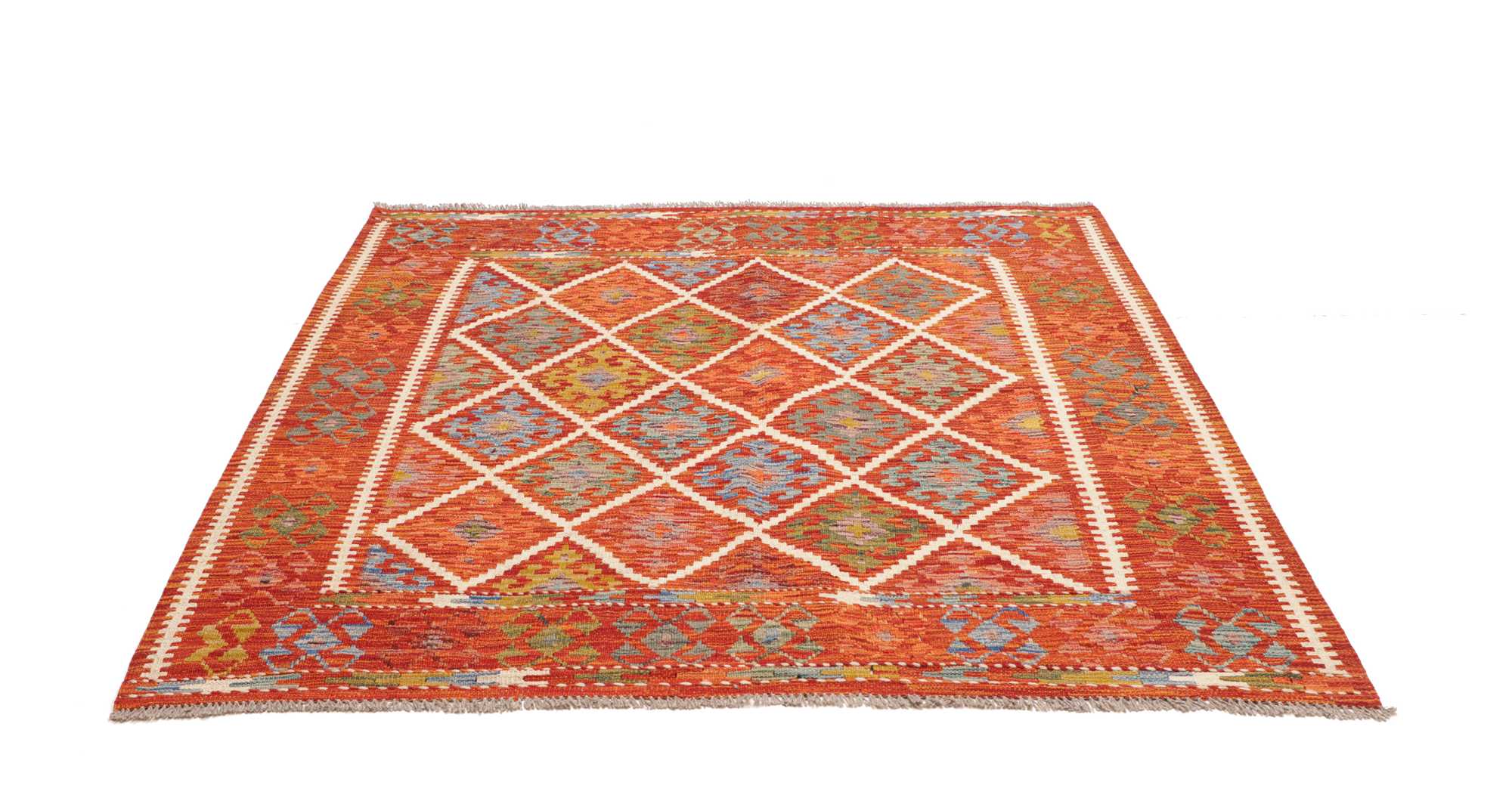 Kelim | 163 cm x 160 cm | Nr. Z-4284