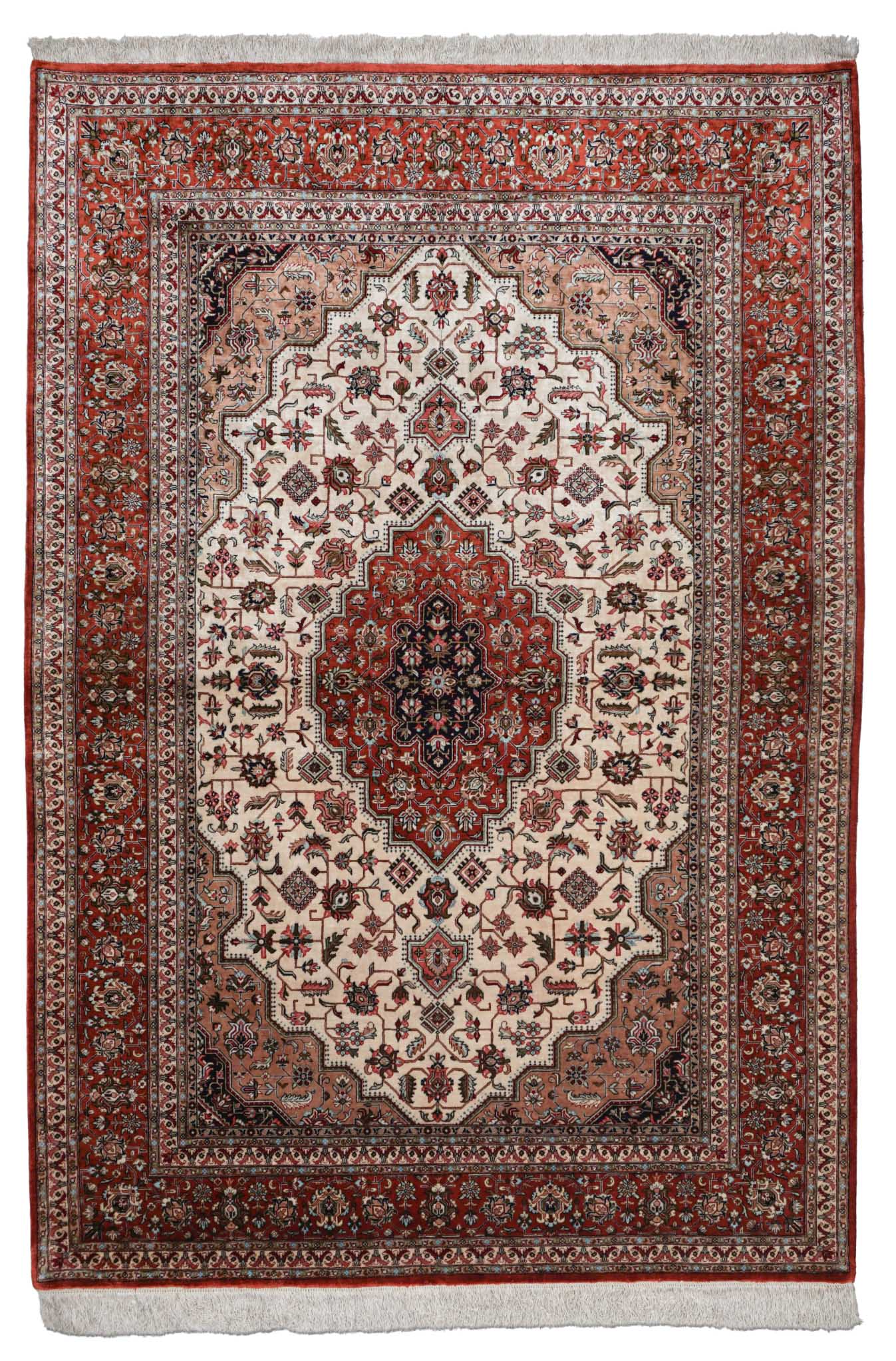 Ghom aus reiner Seide | 207 cm x 142 cm | Nr. Z-4327