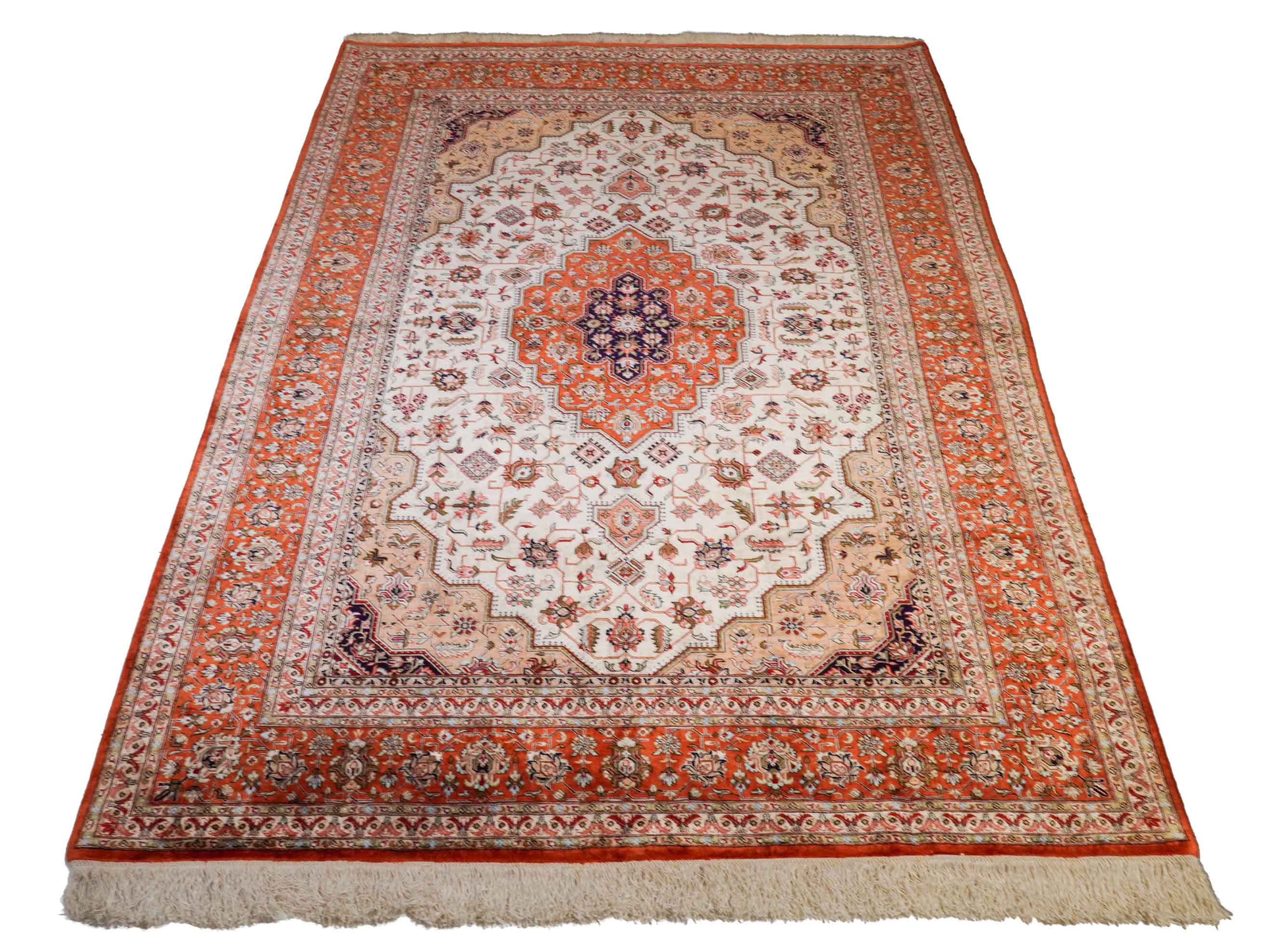 Ghom aus reiner Seide | 207 cm x 142 cm | Nr. Z-4327