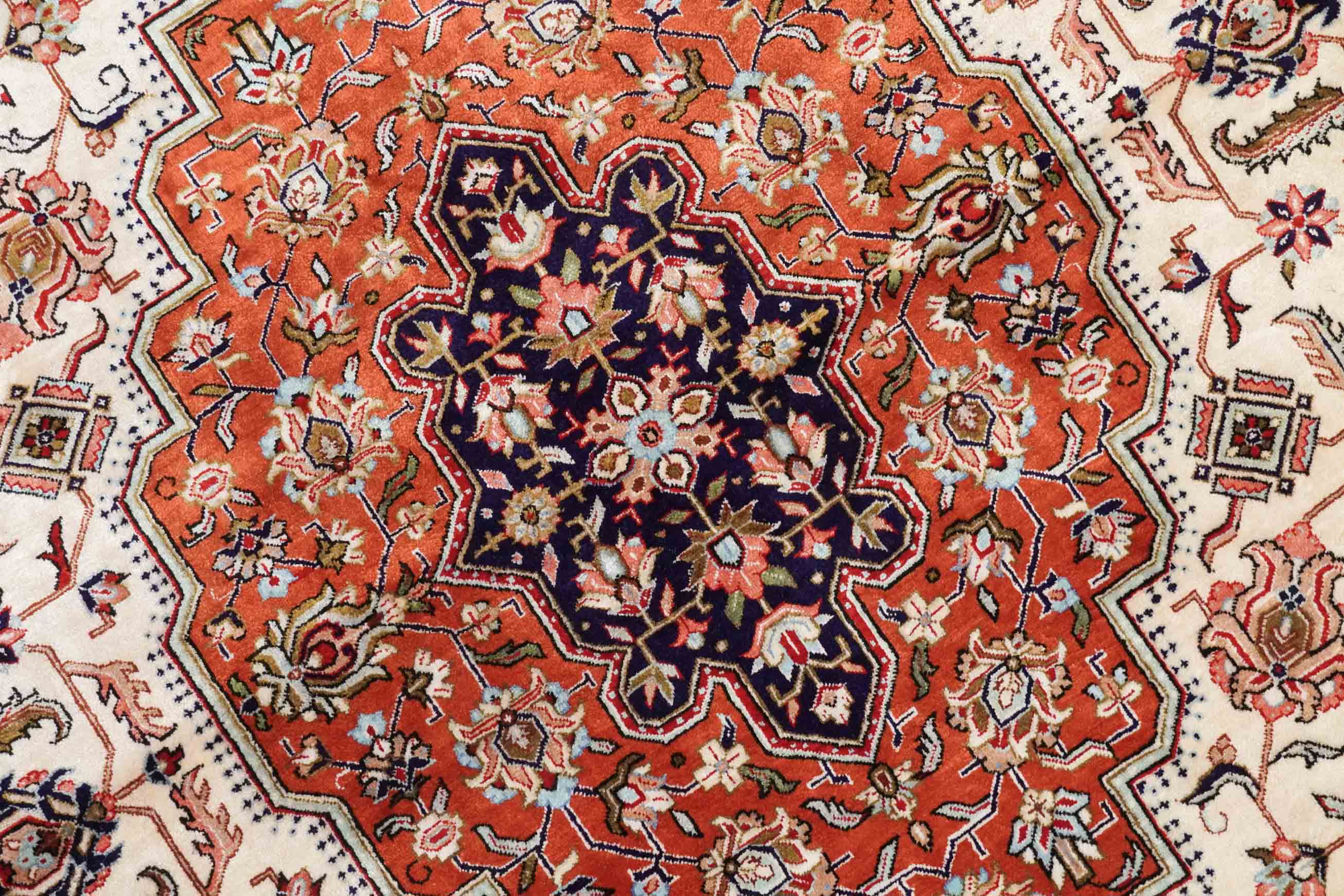 Ghom aus reiner Seide | 207 cm x 142 cm | Nr. Z-4327