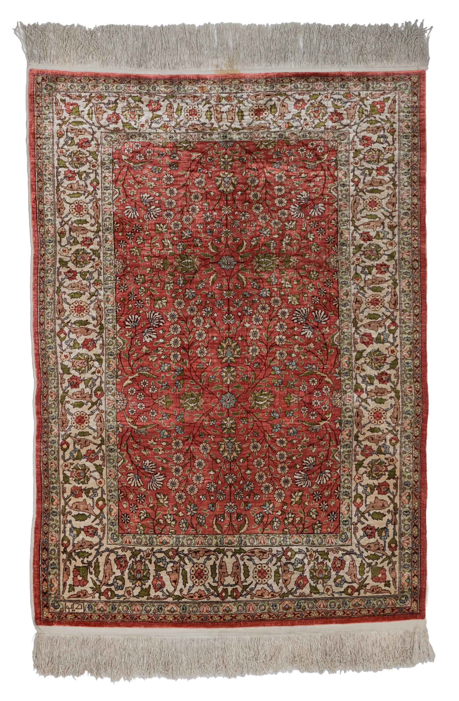 Hereke aus reiner Seide | 117 cm x 82 cm | Nr. Z-4329