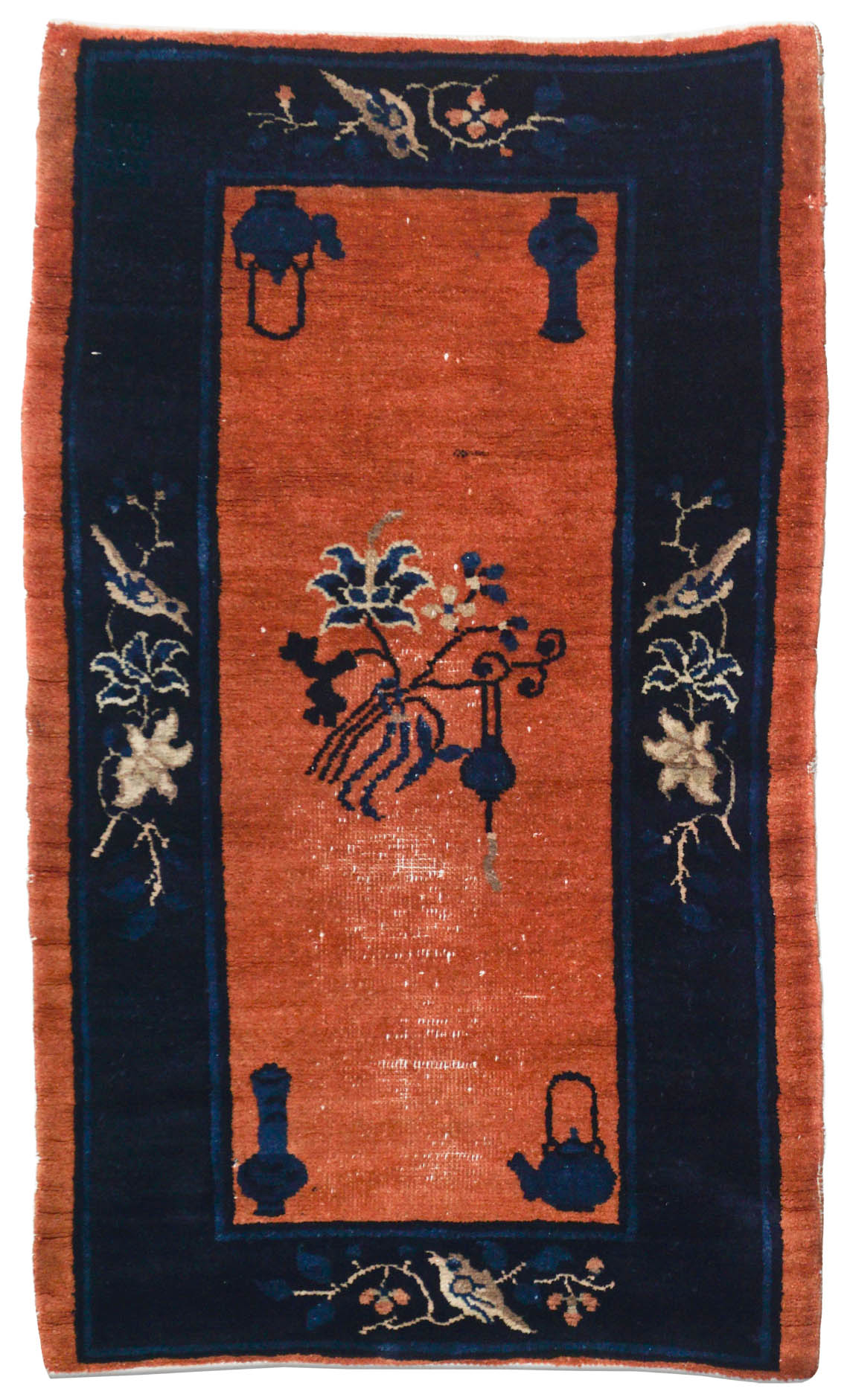 Antiker China Teppich | 122 cm x 72 cm | Nr. Z-4503