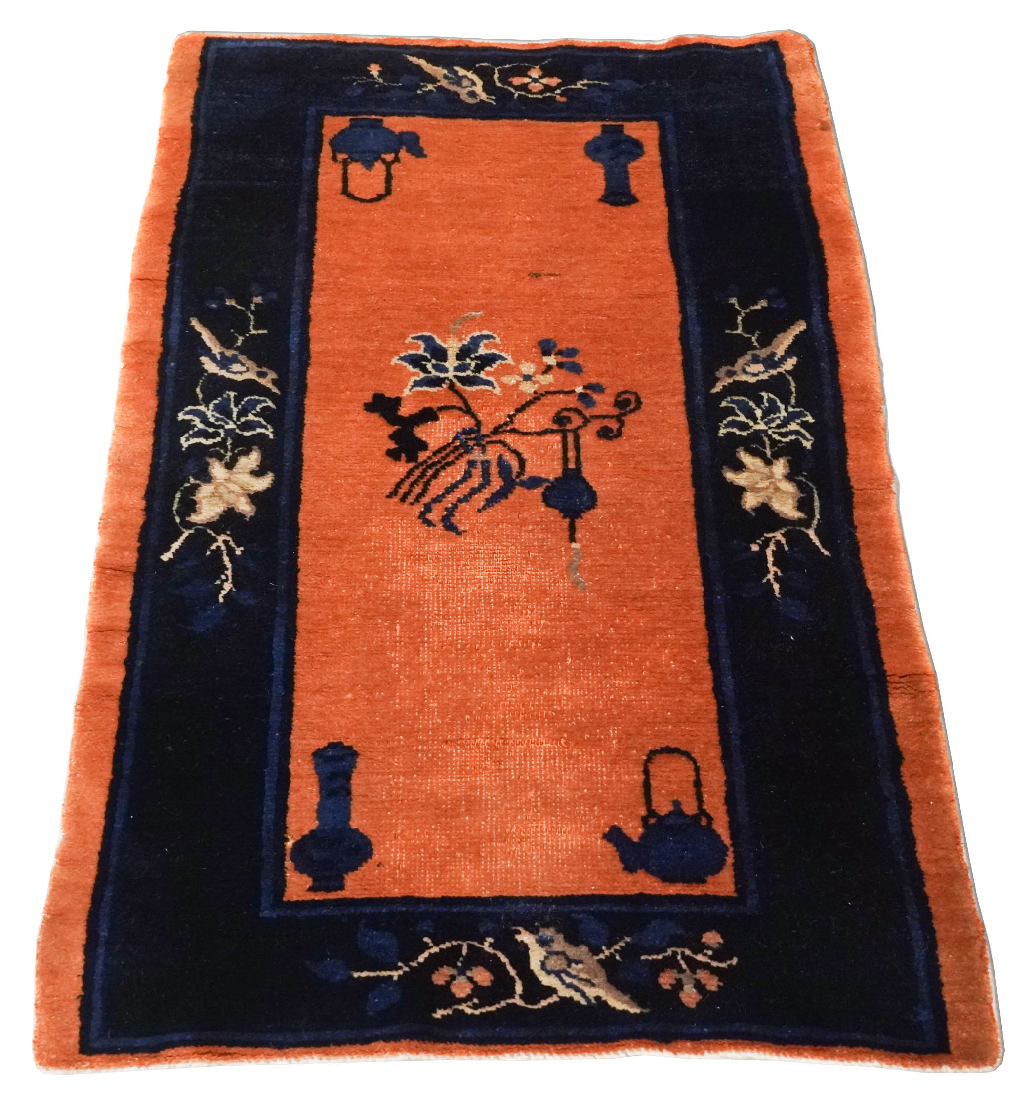 Antiker China Teppich | 122 cm x 72 cm | Nr. Z-4503