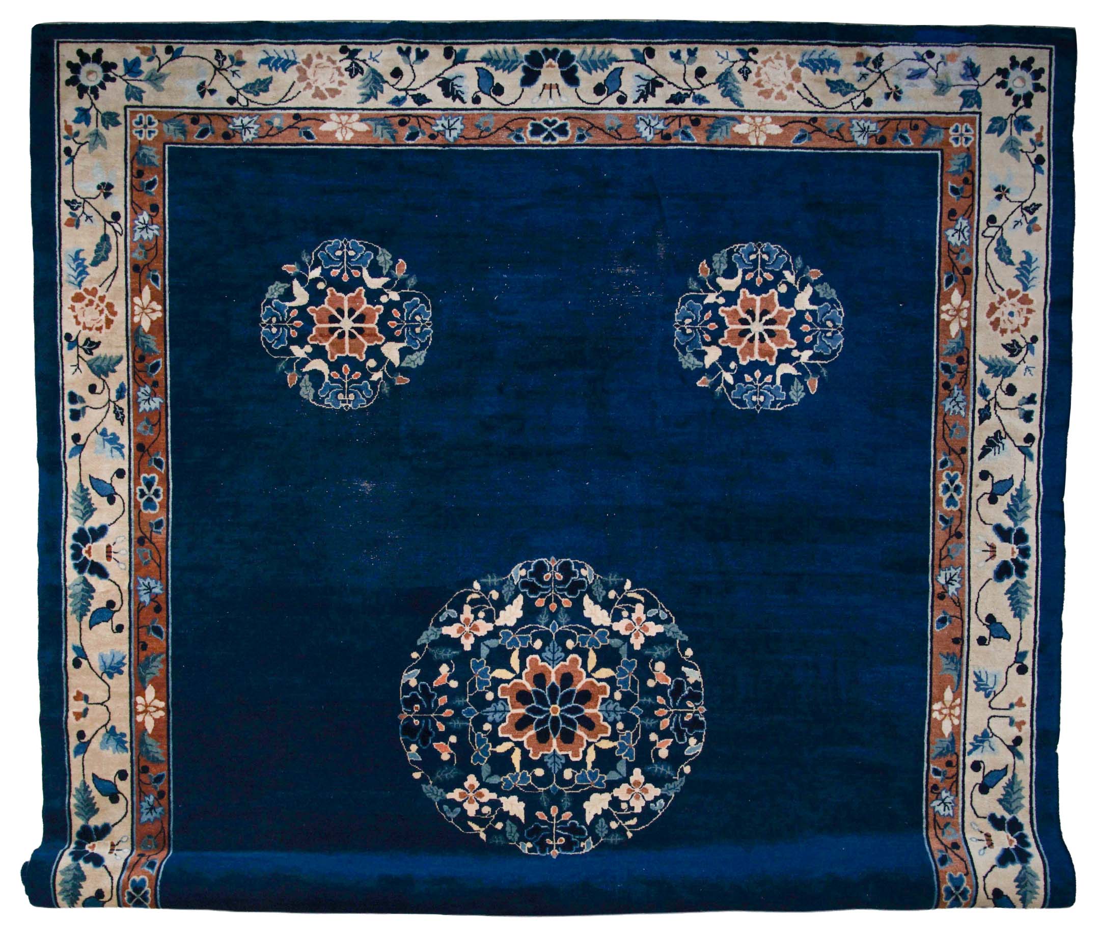 Antiker China Teppich | 441 cm x 331 cm | Nr. Z-4507